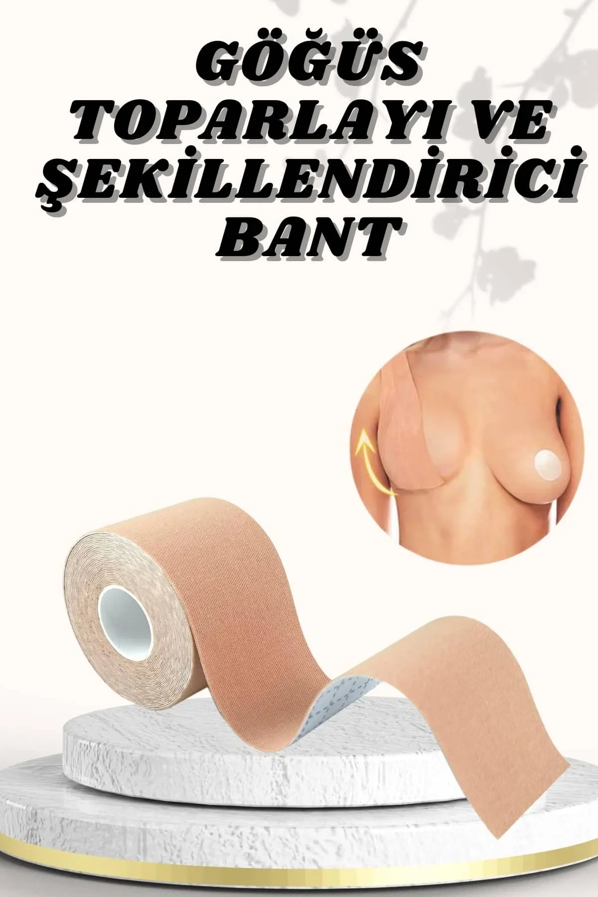 Göğüs Bandı Toparlayıcı Ve Şekillendirici Tere Ve Suya Dayanıklı Esnek Yapılı Hassas Ciltlere Uygun - Just Cheap Store Görsel 2