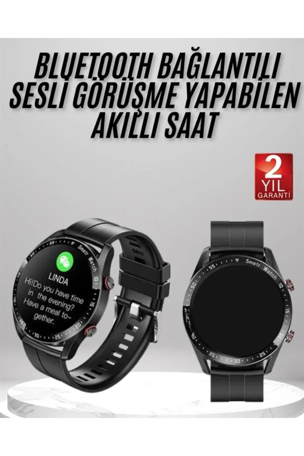 Spor Akıllı Saat Suya Dayanıklı Geniş Ekran Ve Güçlü Batarya - Just Cheap Store Görsel 5