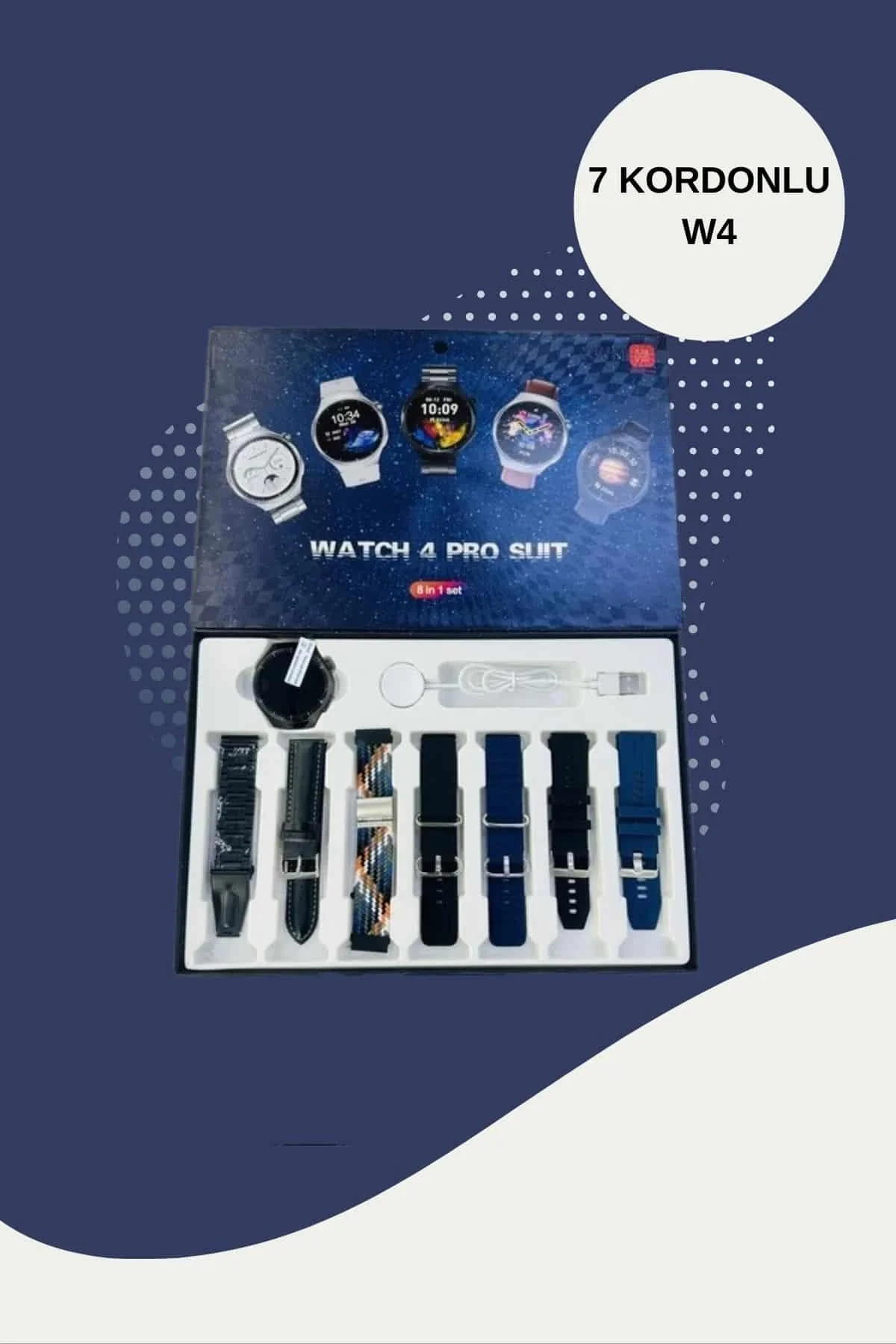 Dokunmatik Akıllı Saat Yeni Nesil Kulaklık Kampanyası Bluetooth Bağlantılı Anc Özelliği - Just Cheap Store Görsel 5