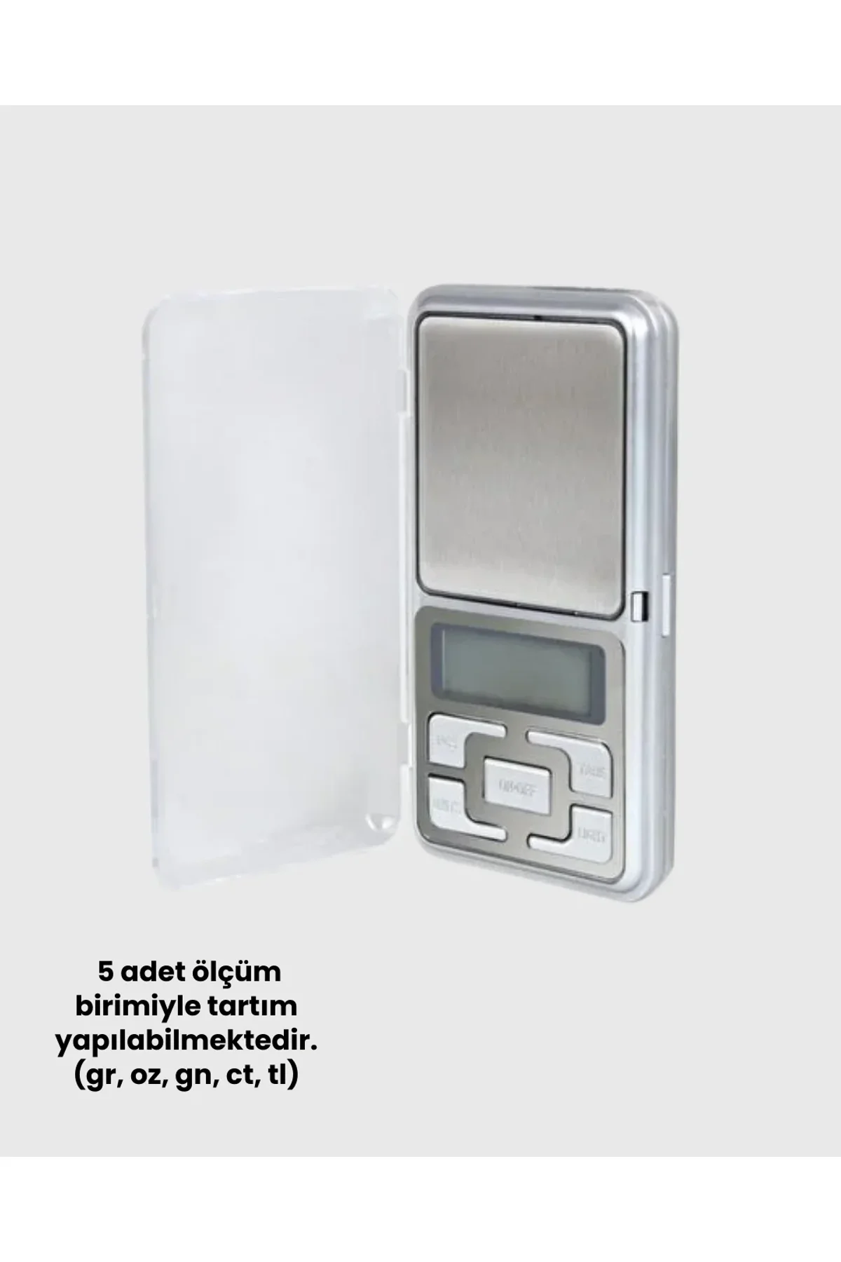 Mavi Işıklı Lcd Ekranlı Hassas Tartı Terazisi - Just Cheap Store Görsel 5