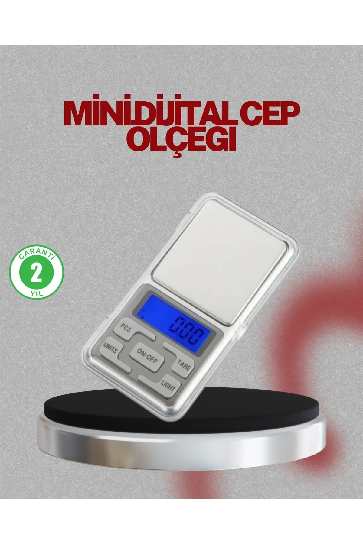 Mavi Işıklı Lcd Ekranlı Hassas Tartı Terazisi - Just Cheap Store Görsel 2