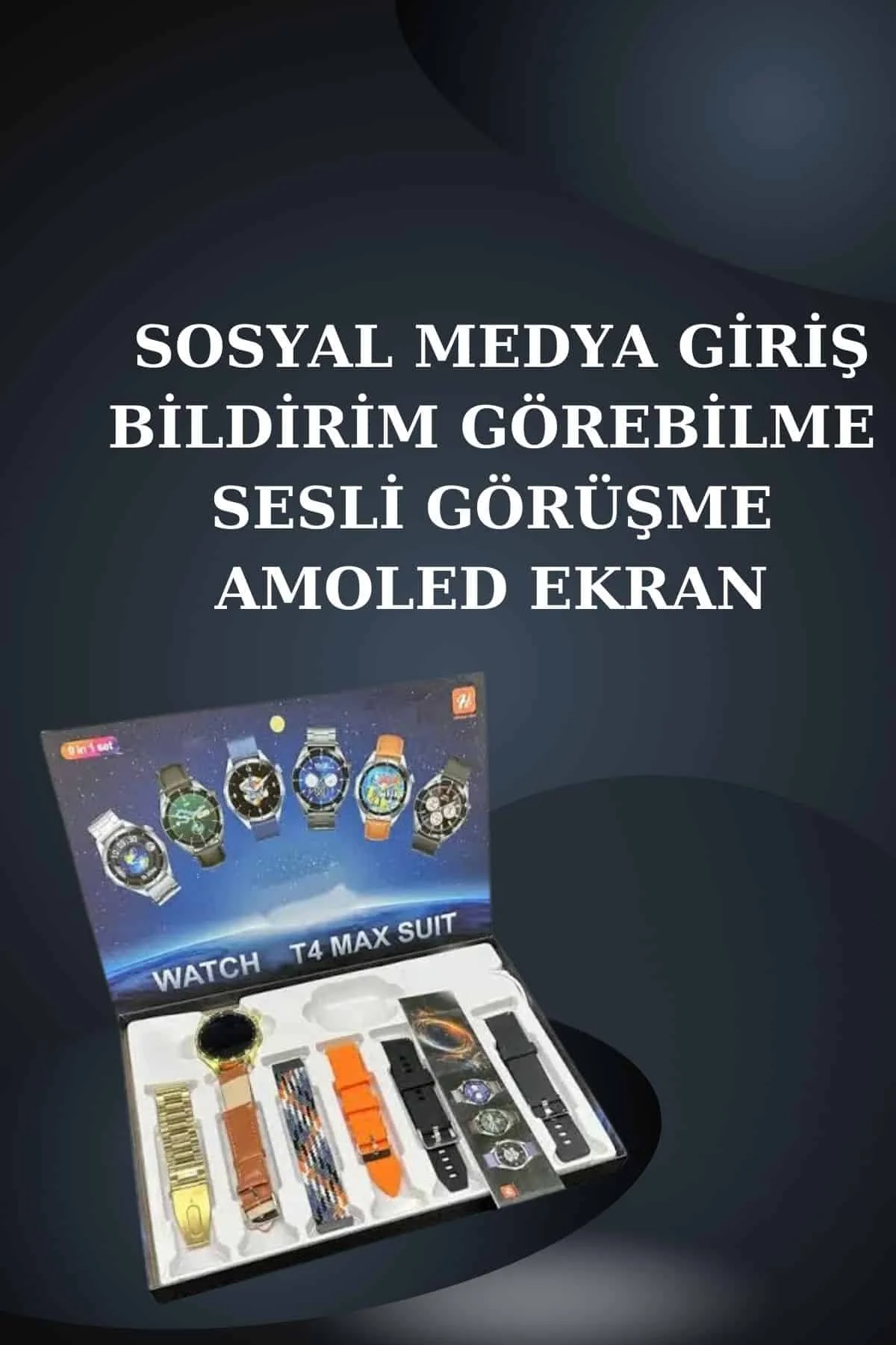 2025 Model Akıllı Saat Ve Yeni Nesil Pro Bluetooth Kulaklık Anc Özelliği - Just Cheap Store Görsel 4