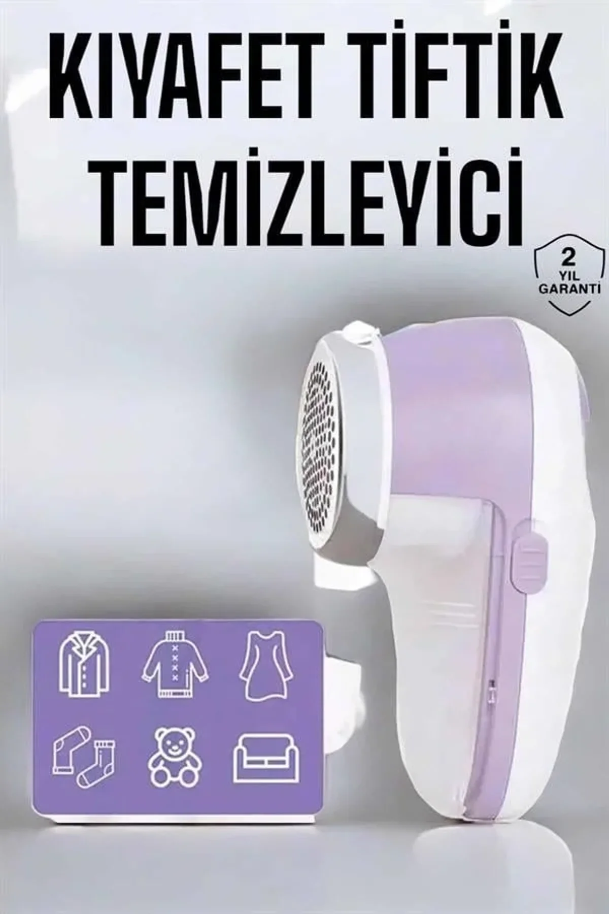 Tiftik Temizleyici Hazneli Şarjlı Manuel Kolay Kullanım - Just Cheap Store Görsel 3