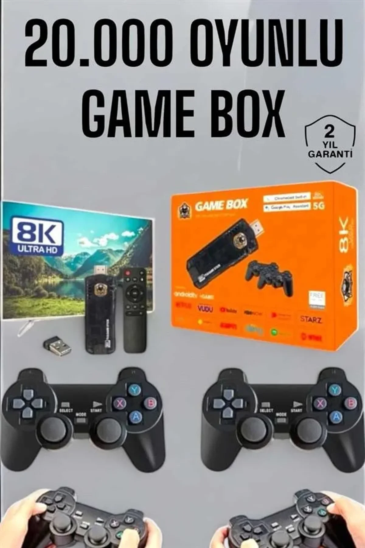 8k Premium 20.000 Oyunlu Gamebox Tv Uyumlu - Just Cheap Store Görsel 3