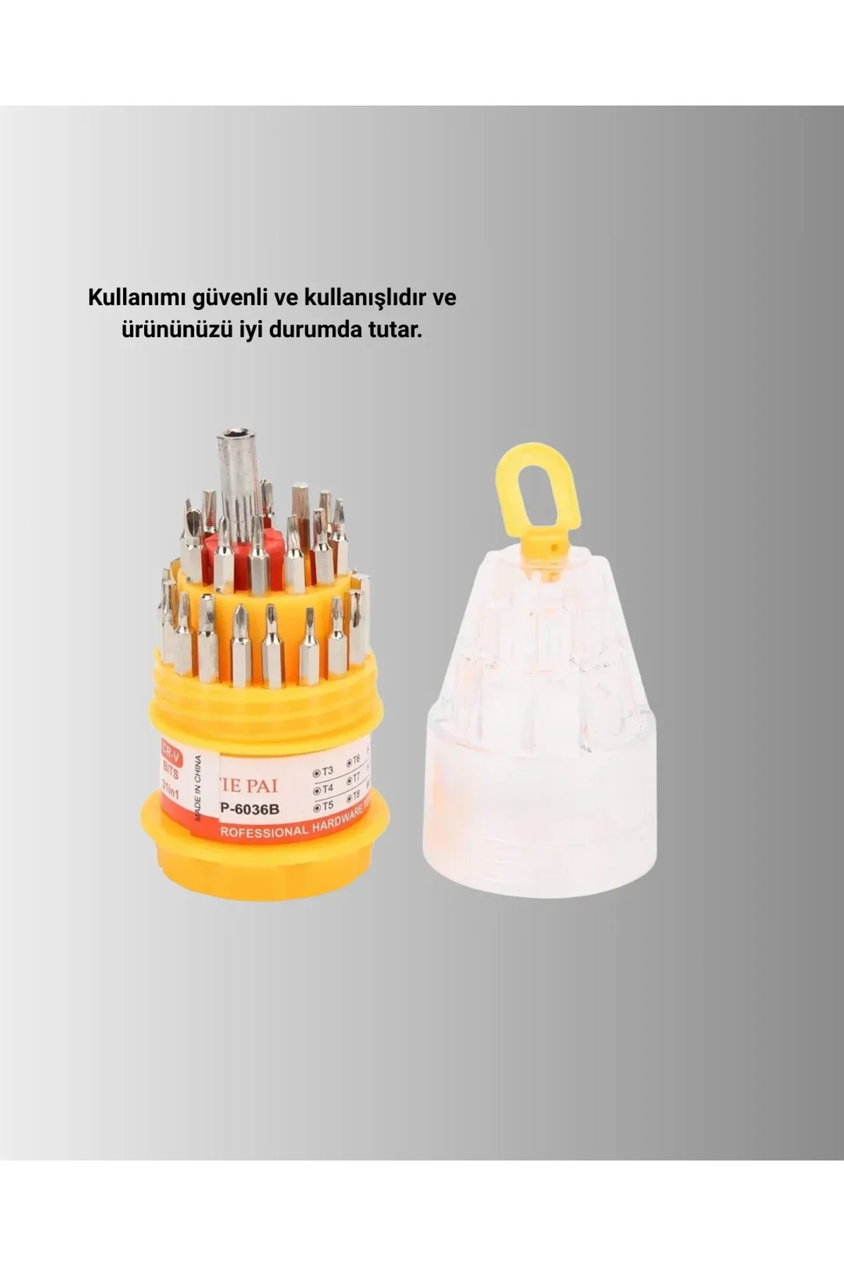 Hassas Tornavida Seti Kaymaz Saplı Elektronik Onarım Seti - Just Cheap Store Görsel 5