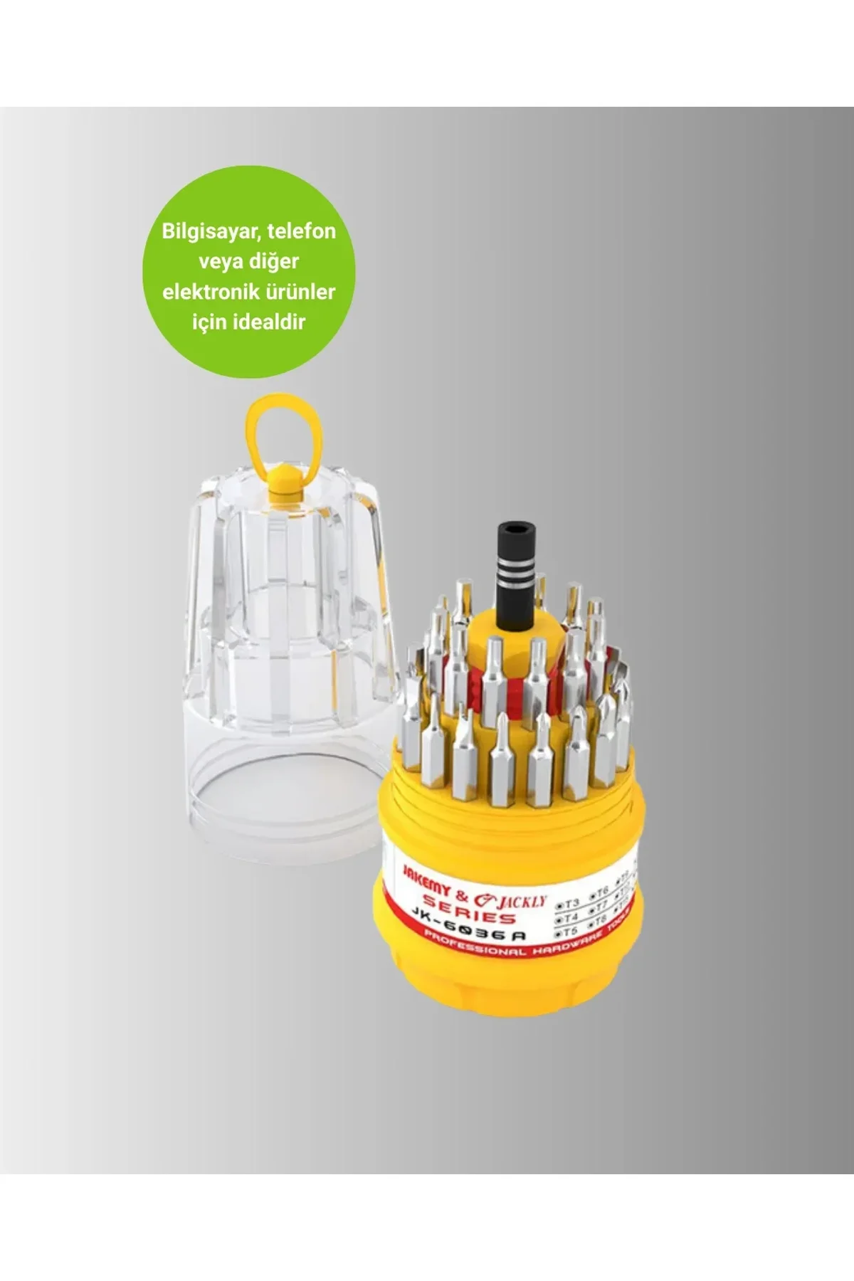 Ateşe Dayanıklı Tornavida Seti Elektronik Tamir İçin Çok Uçlu - Just Cheap Store Görsel 3