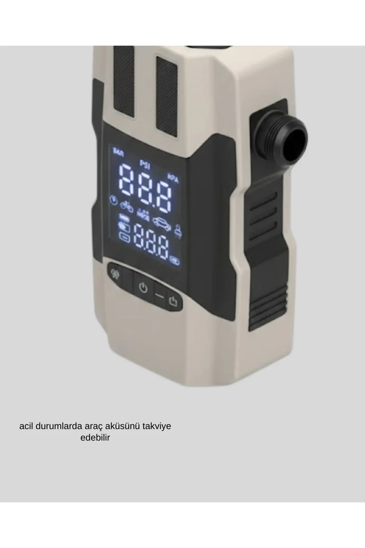 Araç Akü Takviye Cihazı Ve Lastik Şişirme Pompası 12.000 Mah - Just Cheap Store Görsel 3