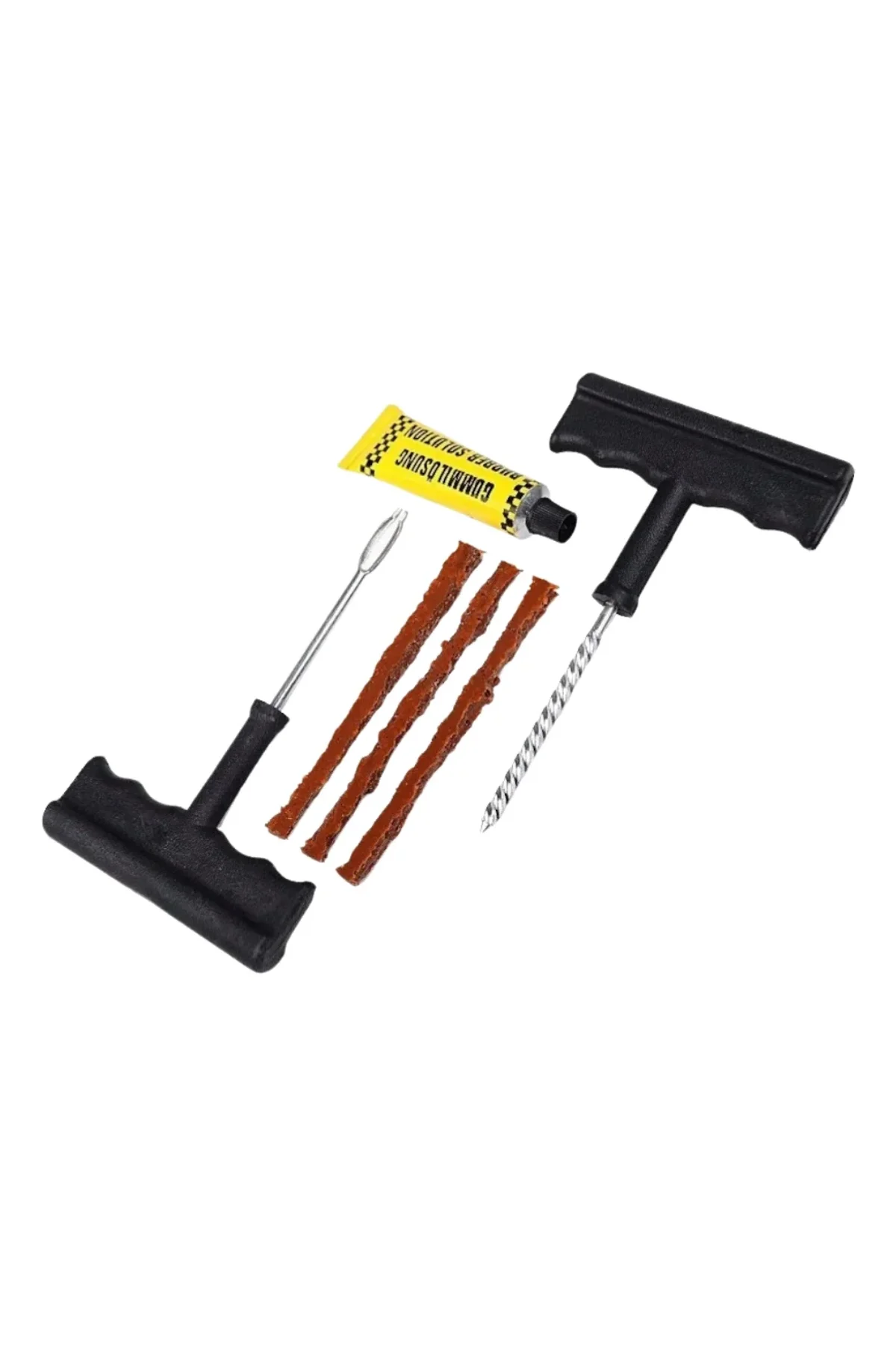 Yolda Kalmaya Son Veren 6 Parça Profesyonel Lastik Tamir Kiti Seti - Just Cheap Store Görsel 2
