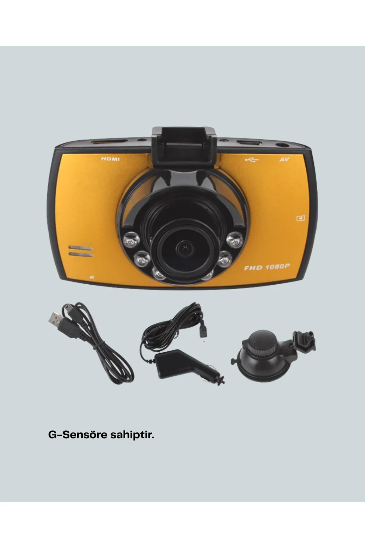 Araç İçi Hd Dvr Kamera G Sensor Ve Hareket Algılama Özellikli - Just Cheap Store Görsel 4