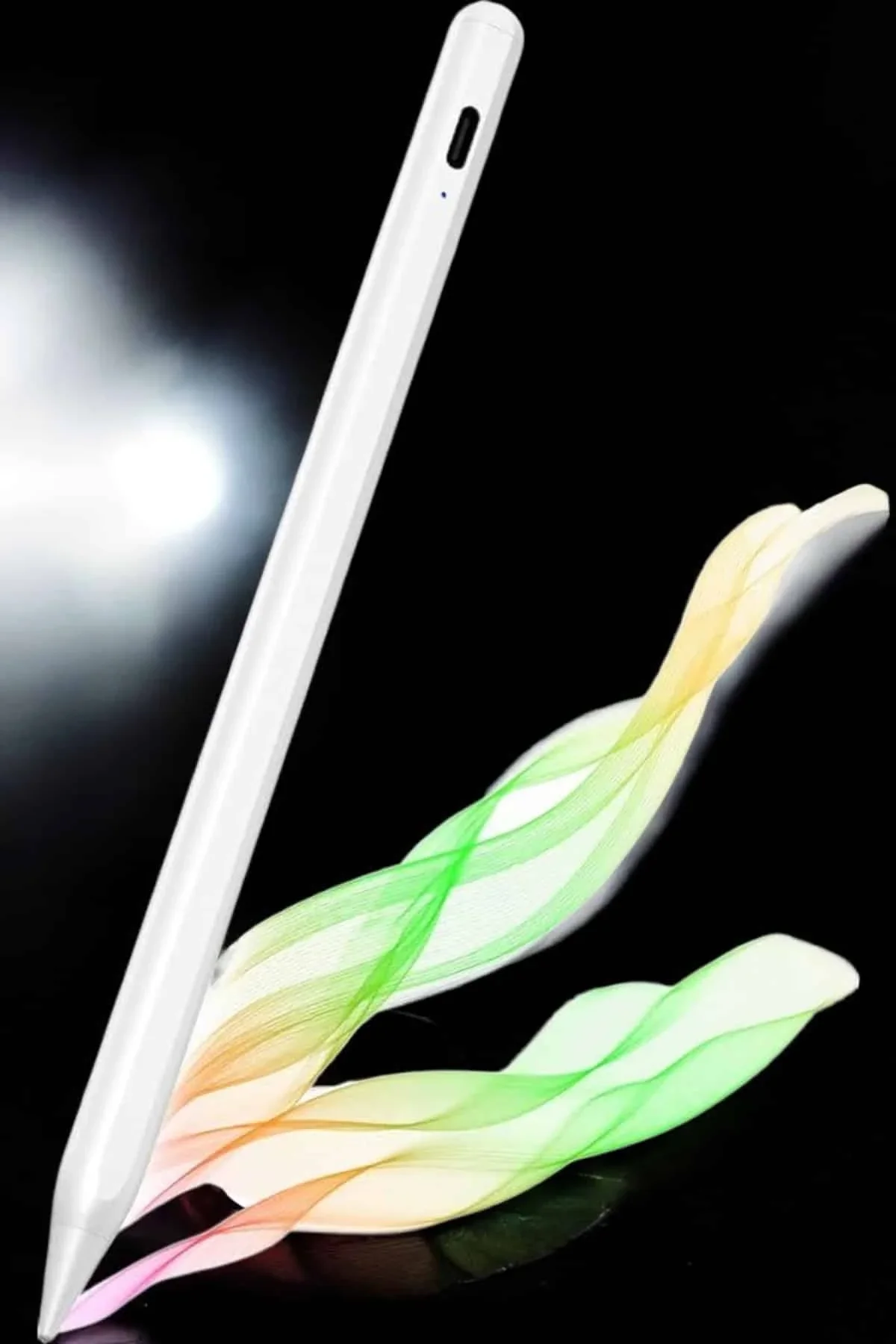 Dokunmatik Kalem Beyaz Şarjlı Yedek Uçlu Android Ve İos Uyumlu - Just Cheap Store Görsel 4
