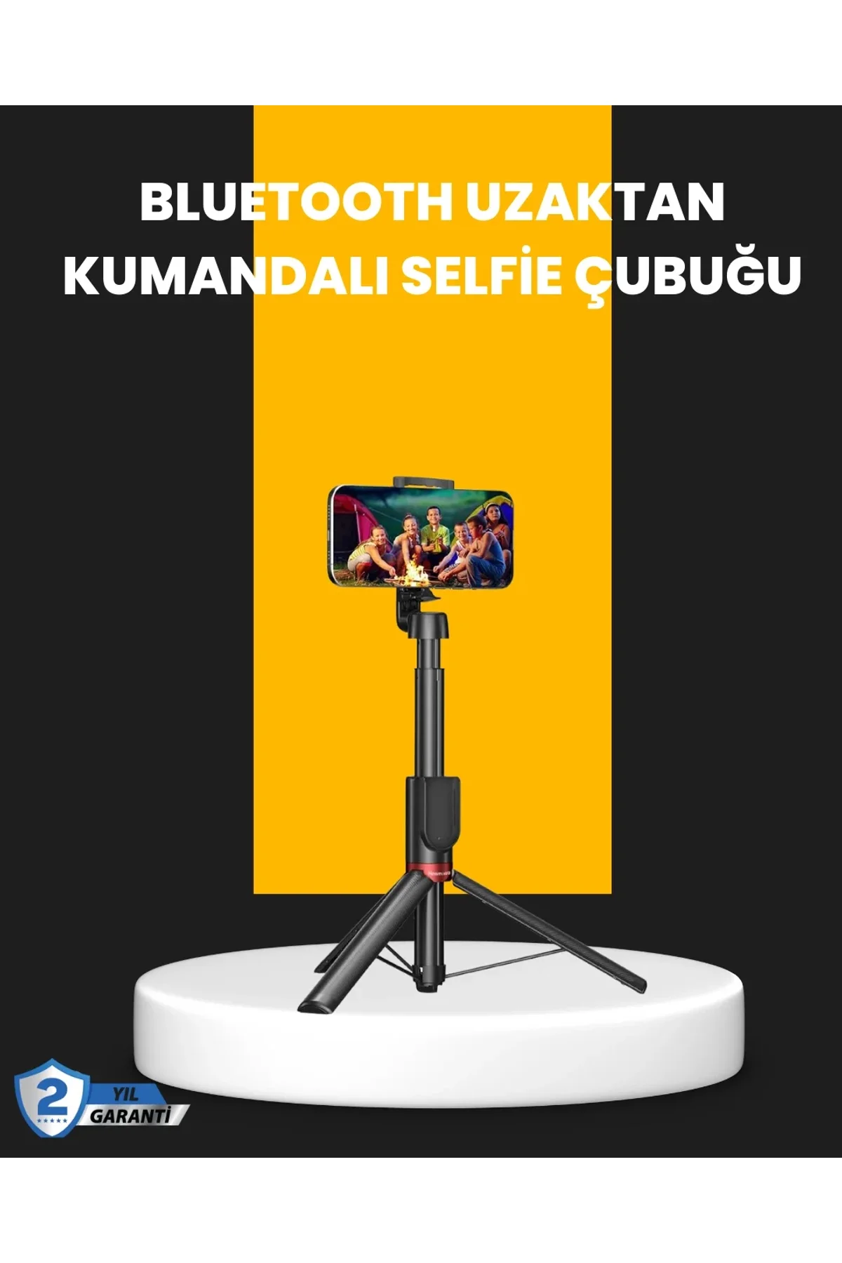 Canlı Yayın Ve Fotoğraf İçin Tripodlu Telefon Tutucu - Just Cheap Store Görsel 2