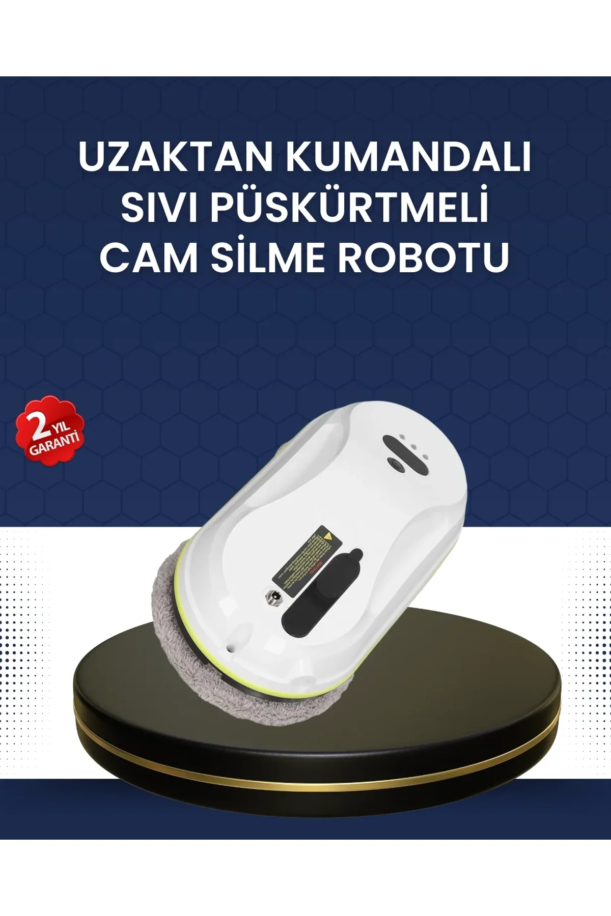 Çift Diskli Güvenli Otomatik Cam Silme Robotu - Just Cheap Store Görsel 2