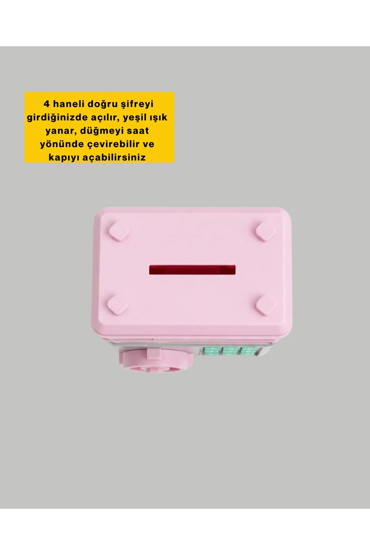 Çocuklar İçin Eğitici Elektronik Şifreli Kumbara - Just Cheap Store Görsel 3