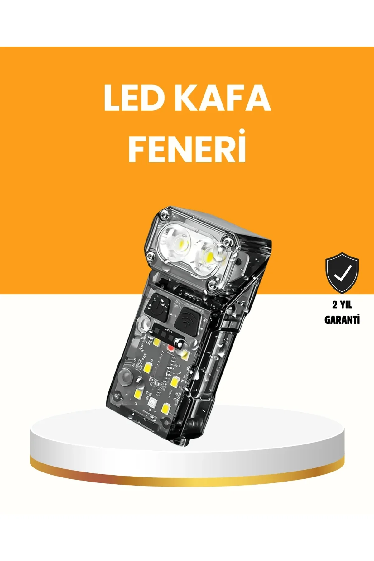 Kamp Ve Outdoor İçin Led Far 10 Saat Pil Sensörlü Manyetik - Just Cheap Store Görsel 2