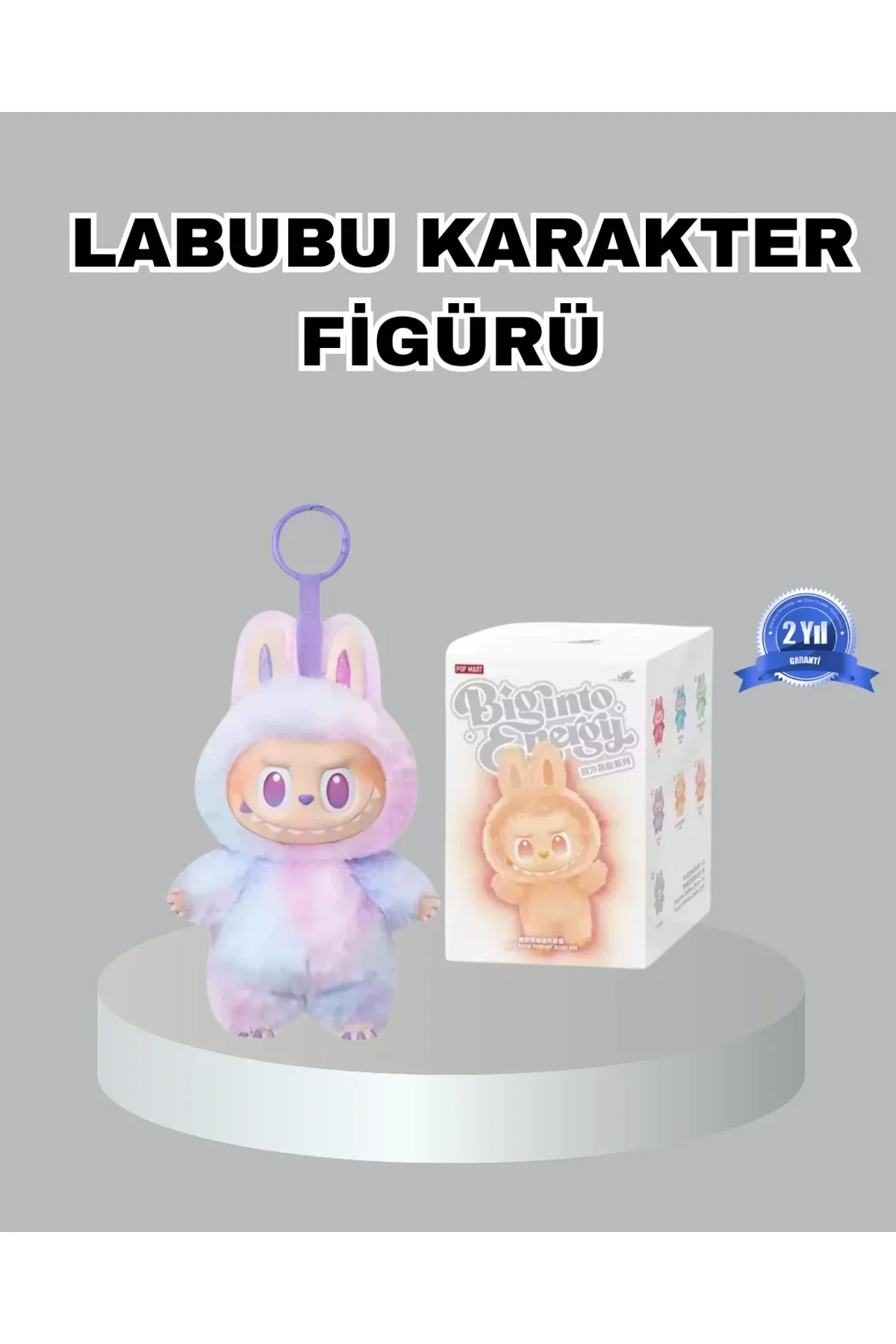 Dekoratif Yumuşak Labubu Peluş Figür – Koleksiyonluk Ve Çocuklara Uygun Hediye 20 Cm - Just Cheap Store Görsel 2