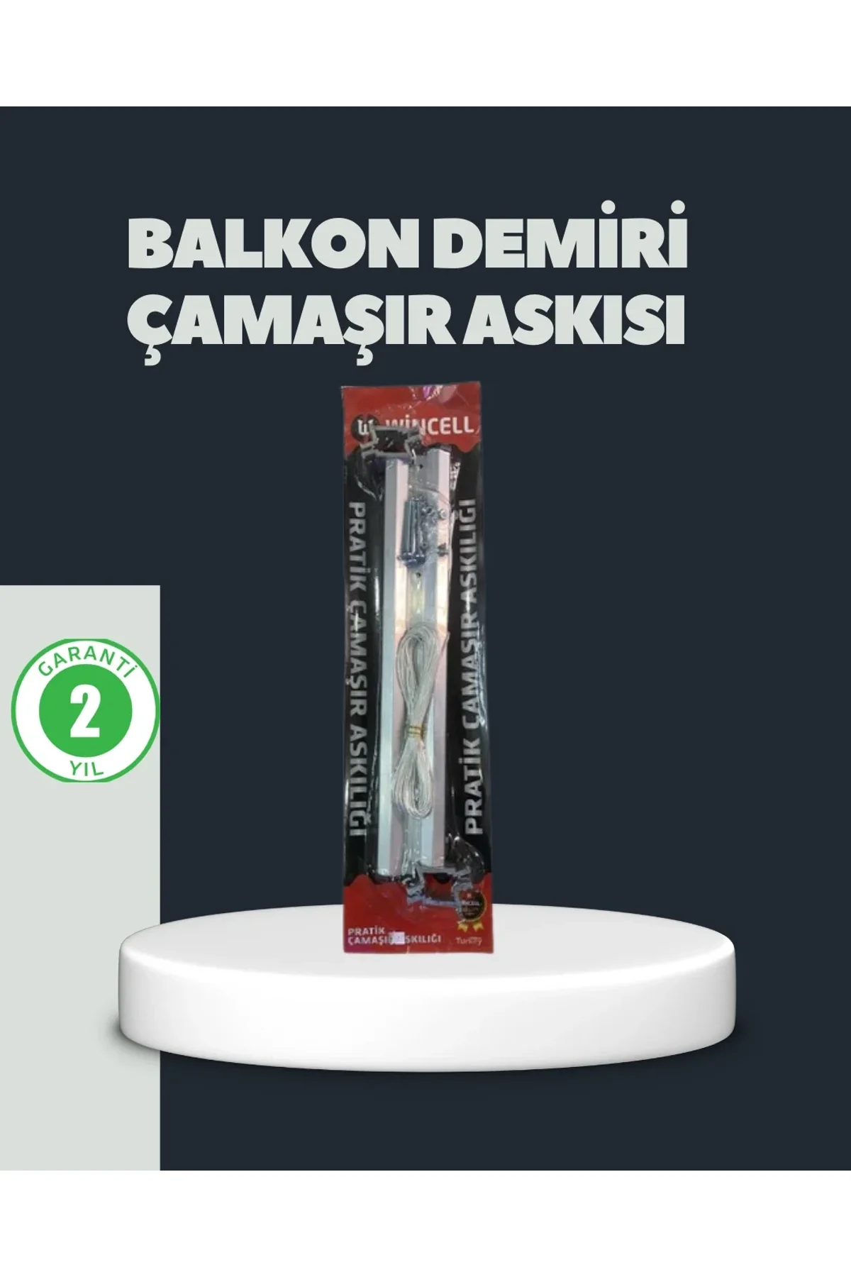 Balkon Demiri Çamaşır Askısı Kare Demirlere Uygun Dayanıklı Tasarım - Just Cheap Store Görsel 2