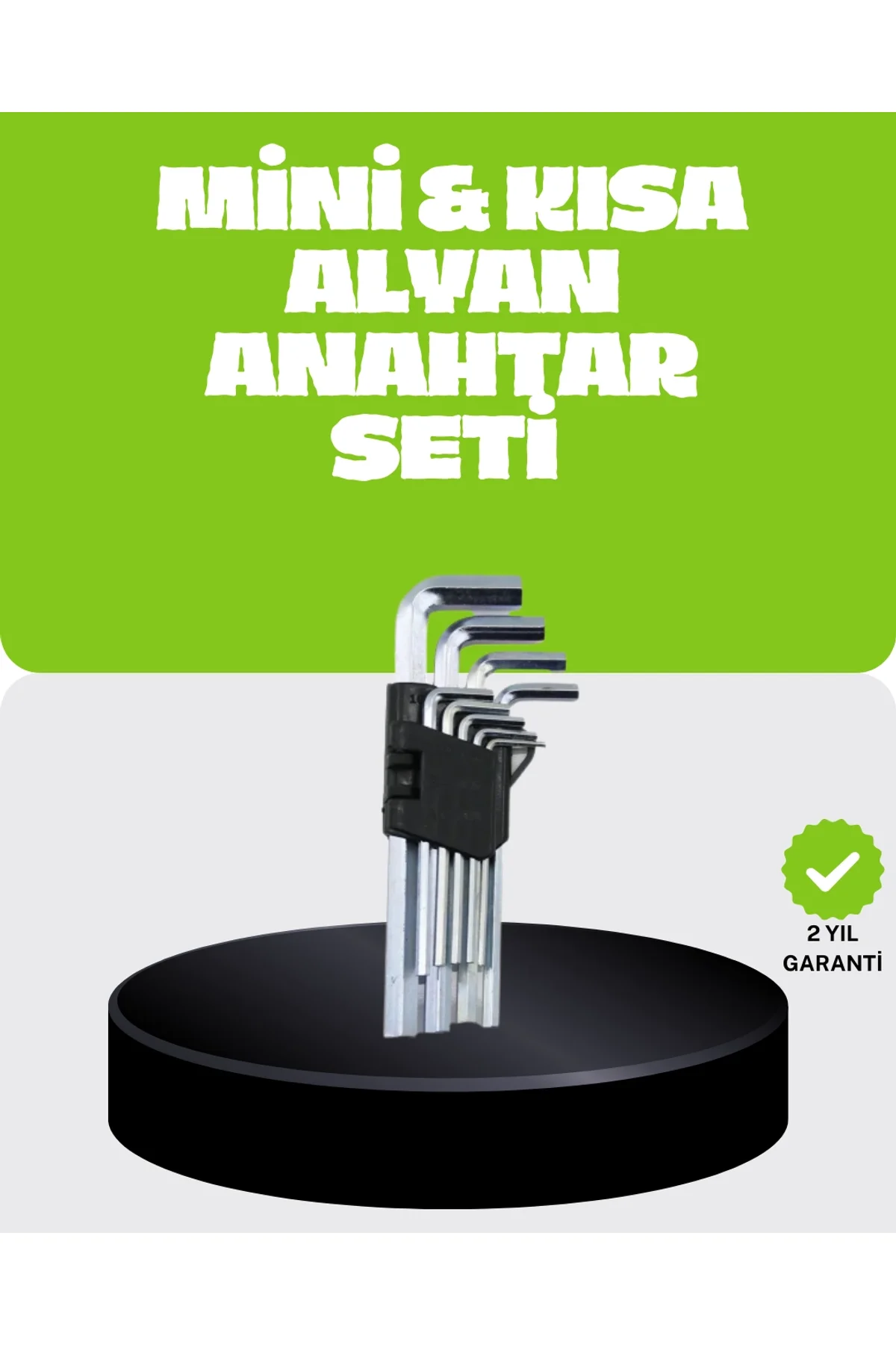 9 Parça Alyan Anahtar Seti Bisiklet Mobilya Ve Otomotiv Uyumlu