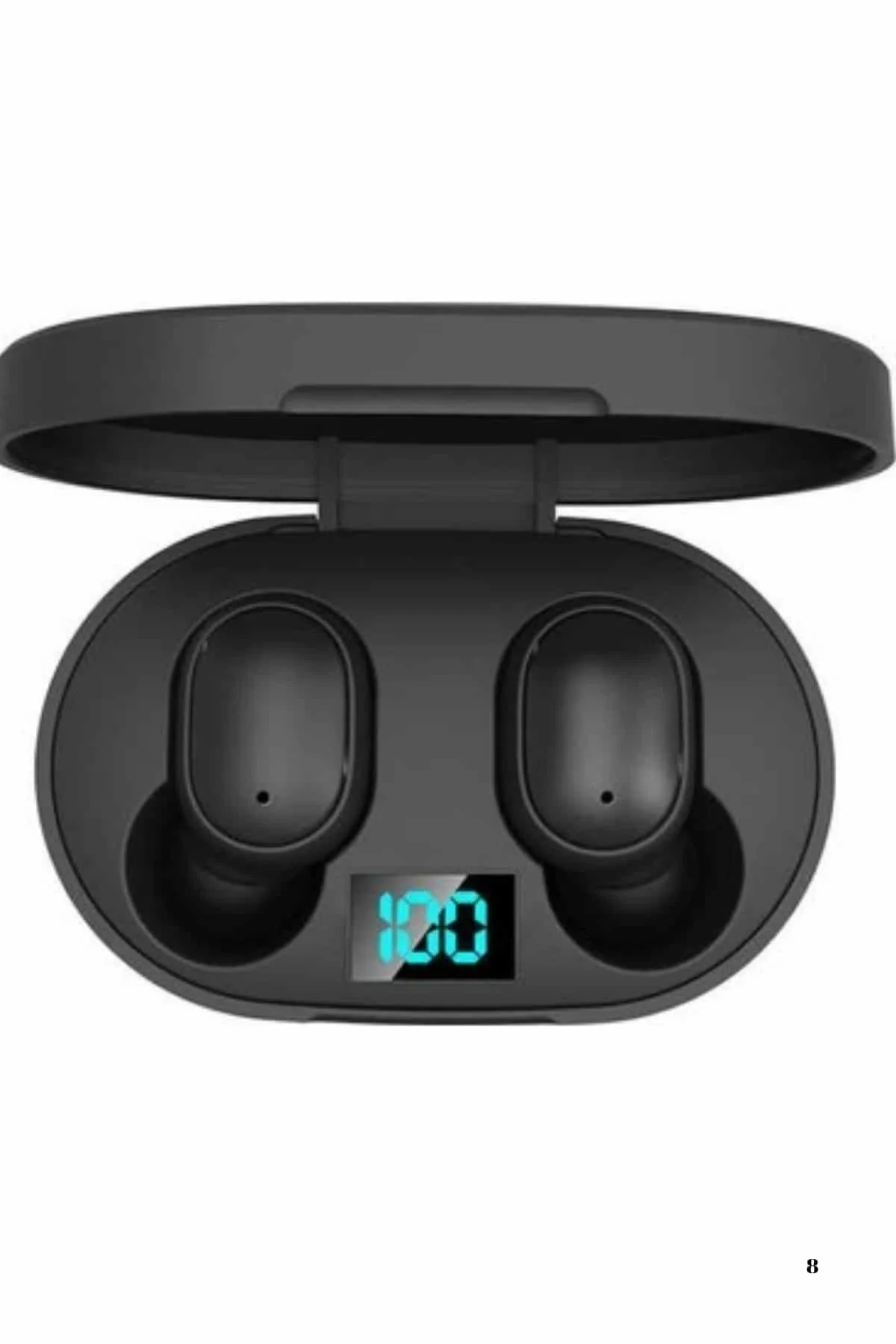 Kablosuz Kulak İçi Bluetooth Kulaklık Stereo Dokunmatik Kontrollü Kulaklık - Just Cheap Store Görsel 3
