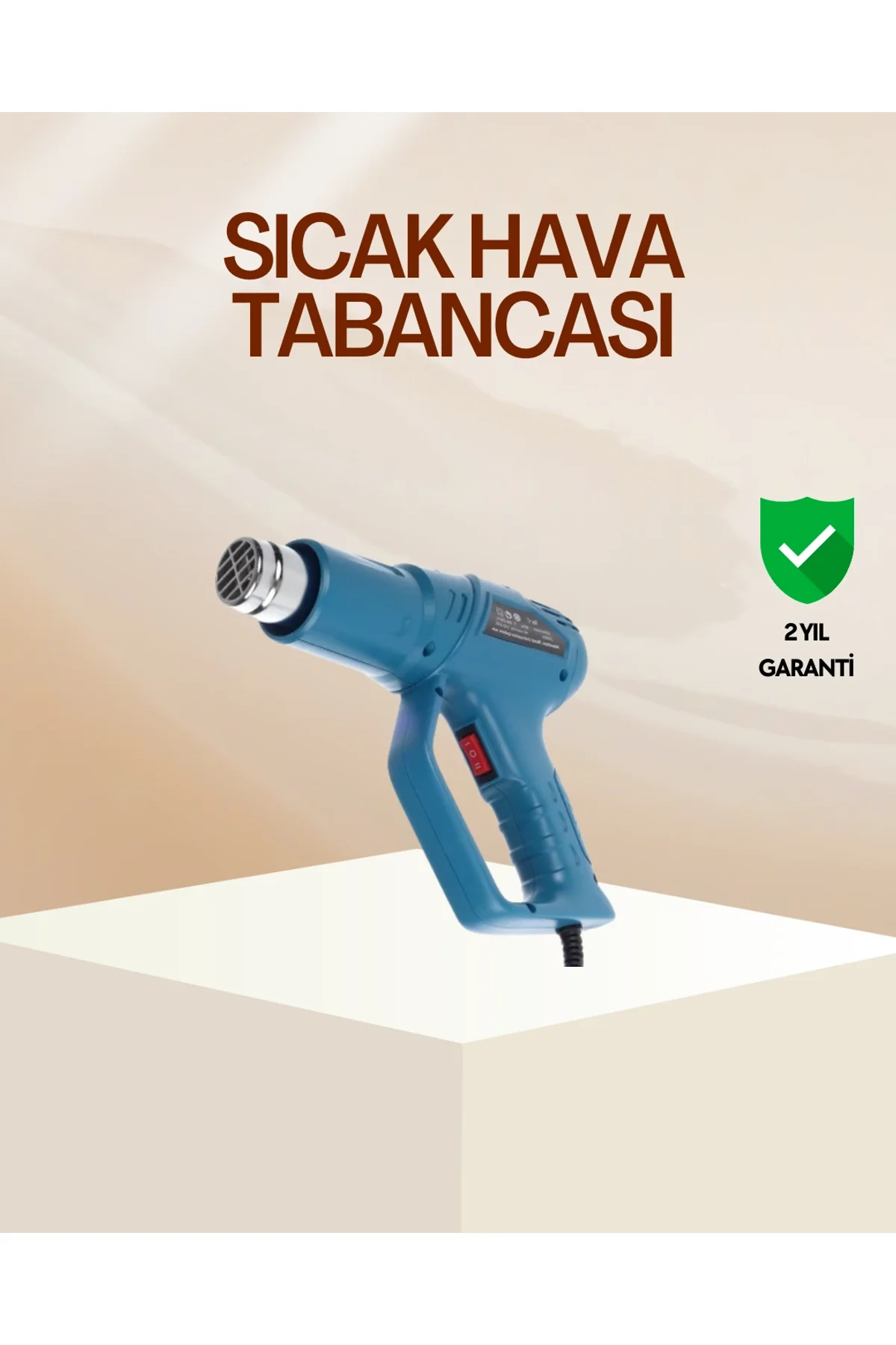 Endüstriyel 2000w Isı Tabancası Plastik Boru Lehim Boya Çıkarma