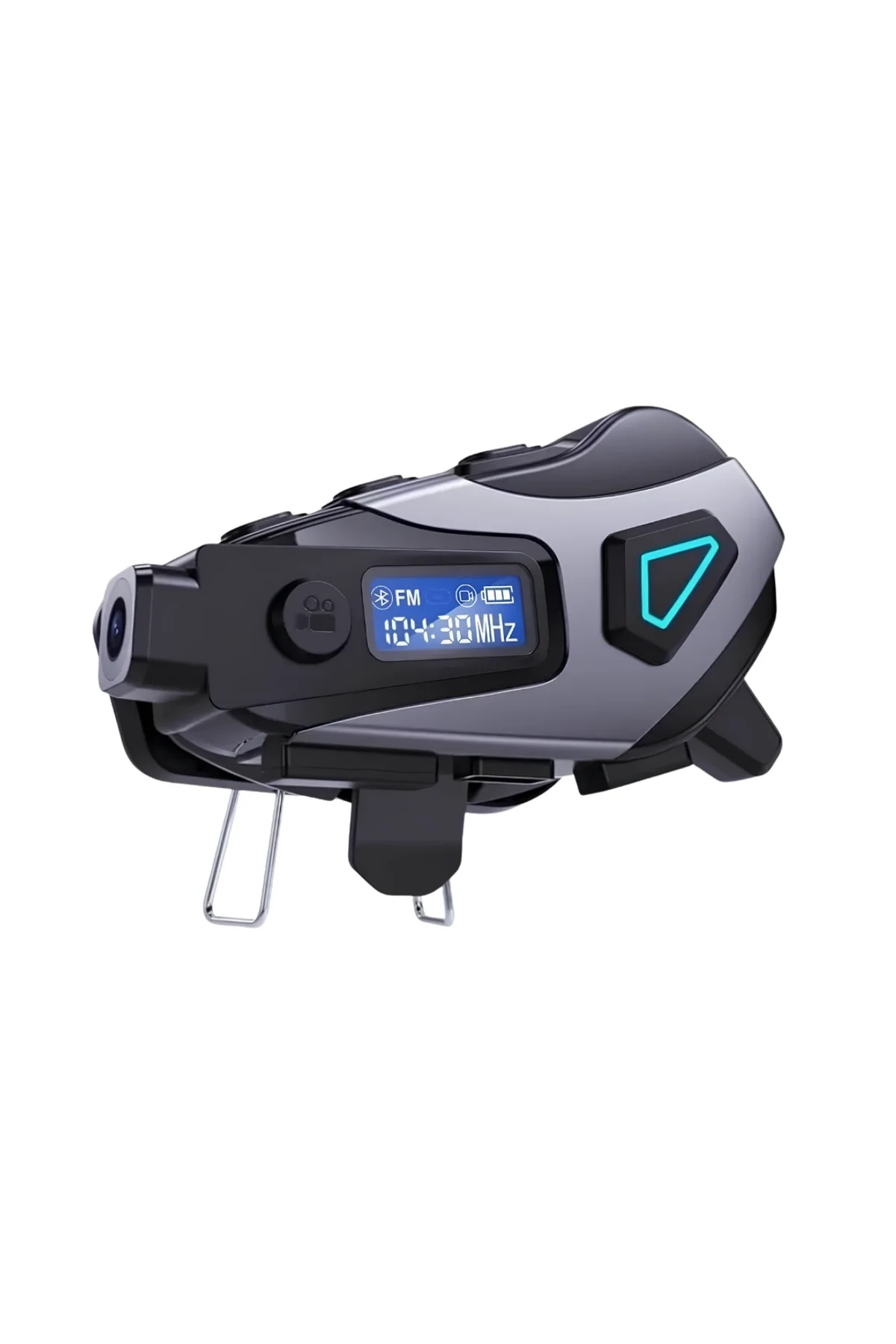 Kask İçi Kablosuz Kulaklık Kamera Fonksiyonlu Ipx8 Su Geçirmez Ve Led Ekranlı - Just Cheap Store Görsel 5