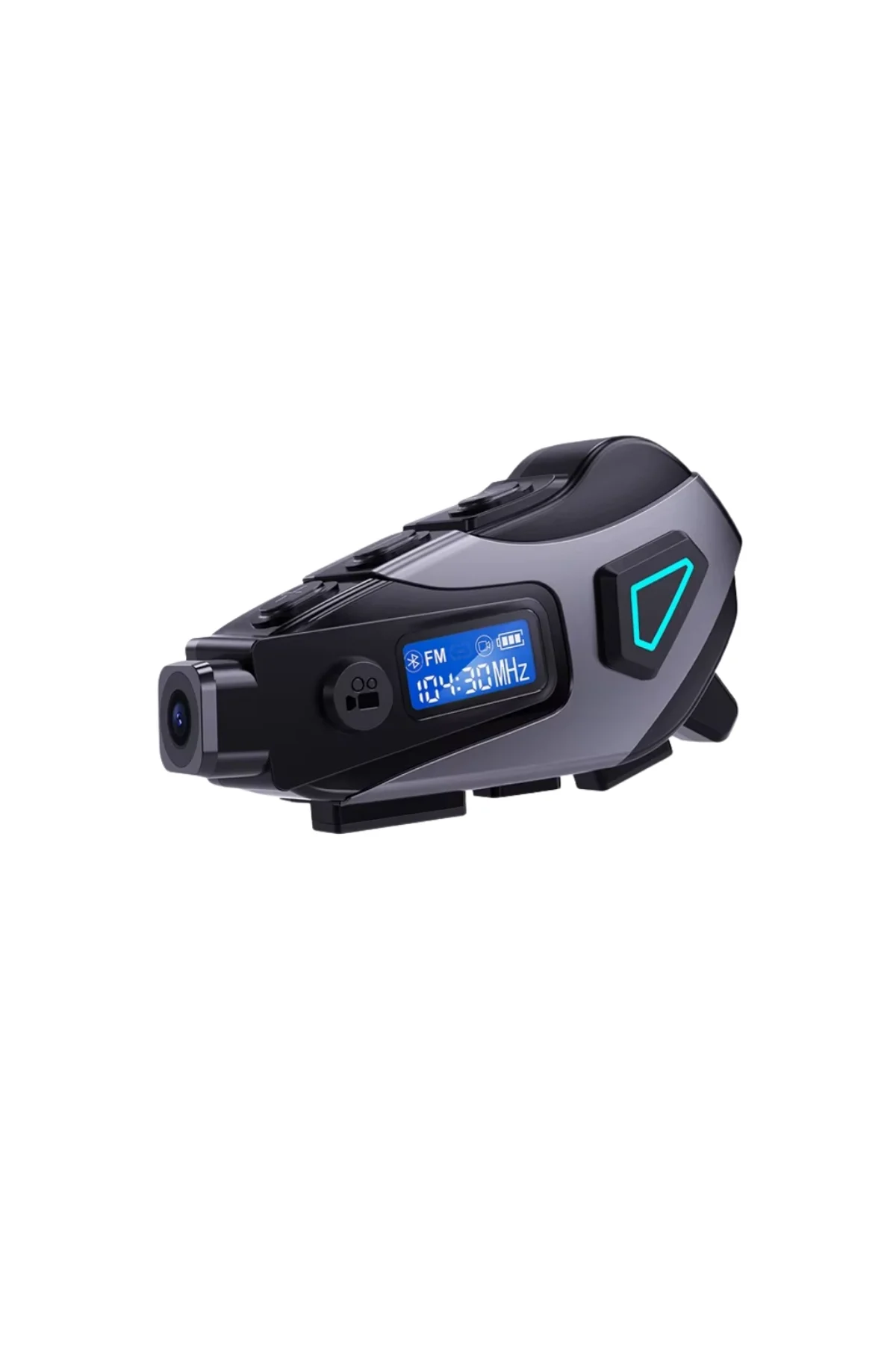 Kask İçi Bluetooth Kulaklık Kamera Özellikli Uzun Pil Ömrü Ve Su Geçirmez - Just Cheap Store Görsel 4