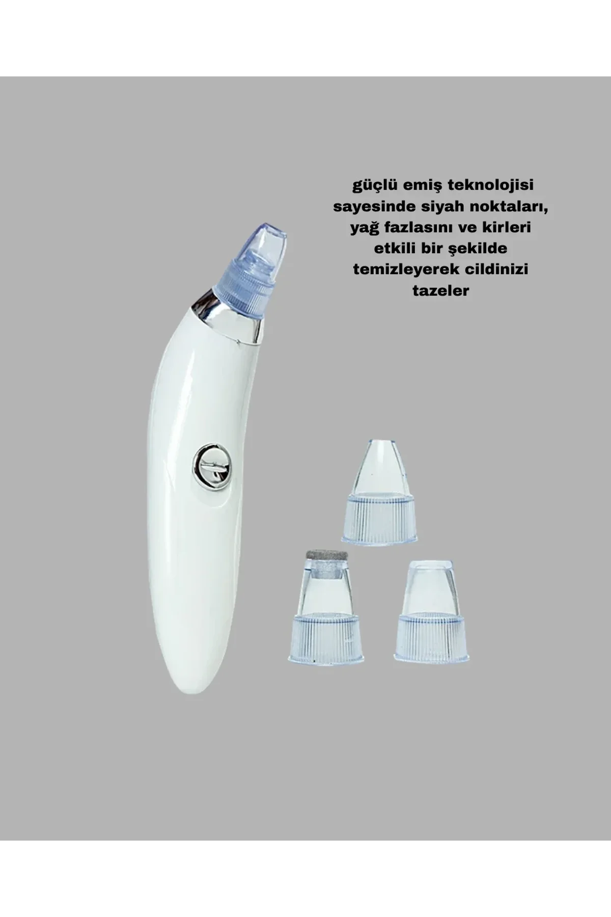 Evde Profesyonel Cilt Bakımı Dermaroller + Siyah Nokta Temizleyici Setı - Just Cheap Store Görsel 3