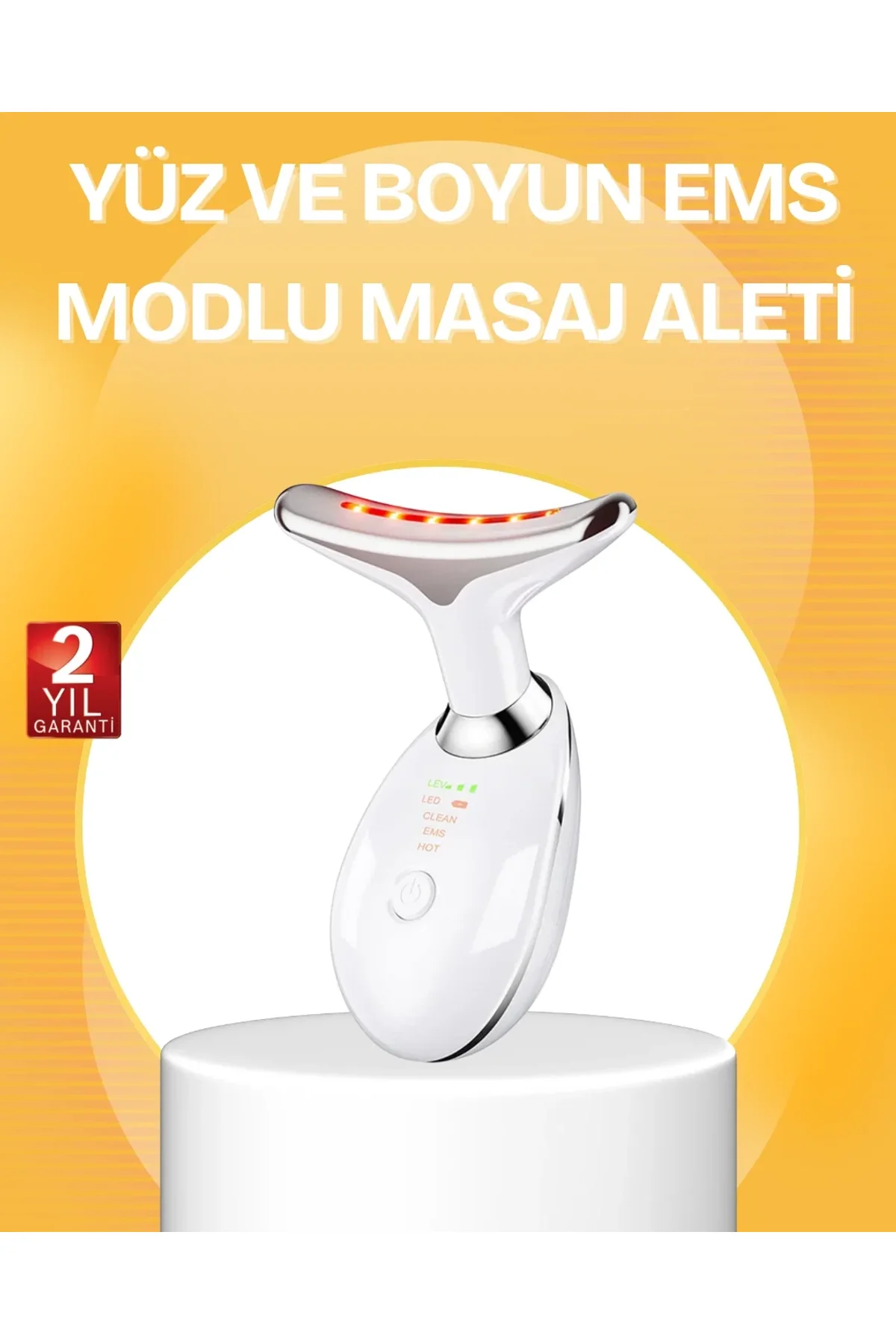 7 Renk Led Işık Terapili Cilt Bakım Cihazı Usb Şarjlı - Just Cheap Store Görsel 2