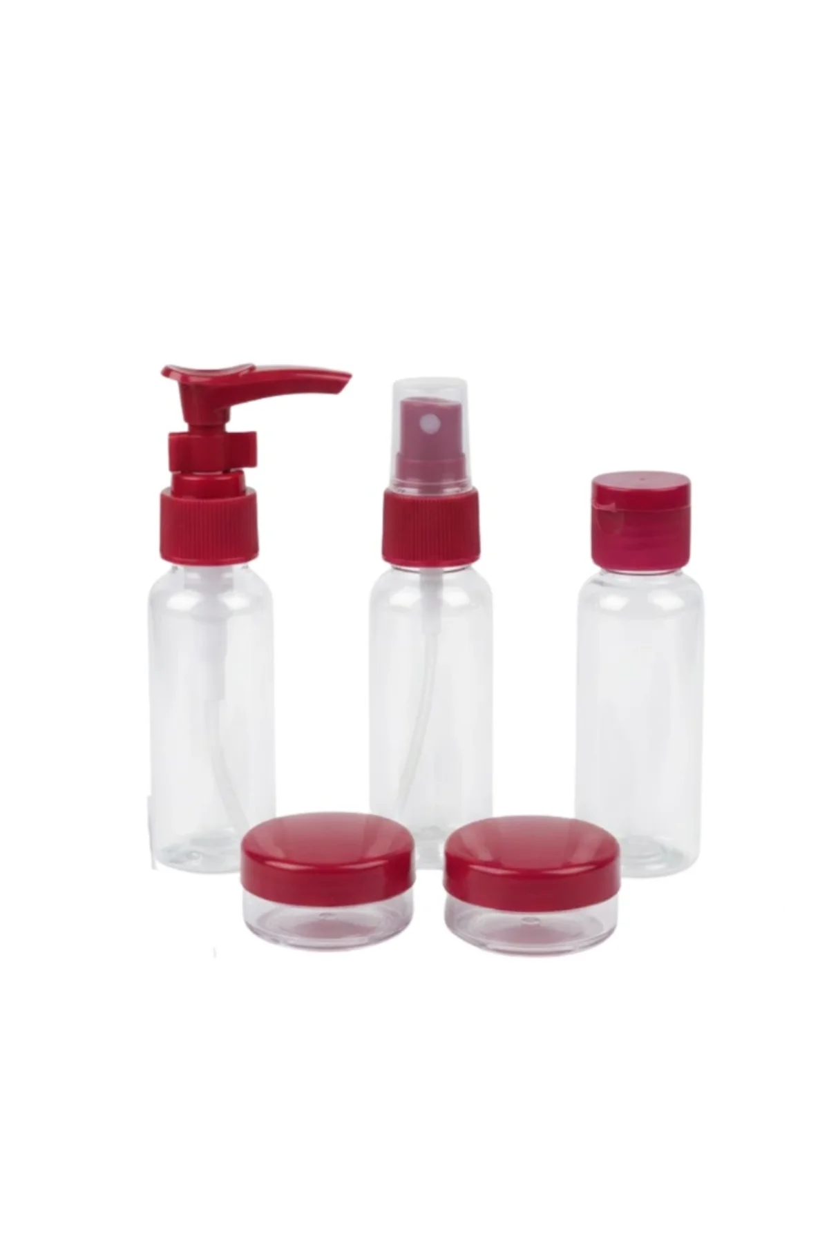 5 Parça Seyahat Dolum Şişesi Seti 30 Ml Hafif Tasarım - Just Cheap Store Görsel 2