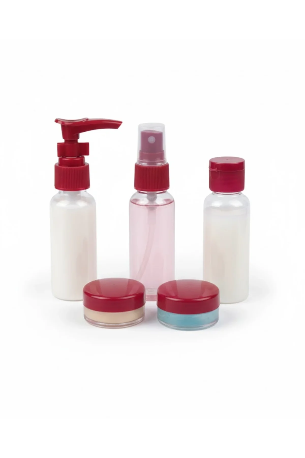 5 Parça Seyahat Dolum Şişesi Seti 30 Ml Hafif Tasarım - Just Cheap Store Görsel 4