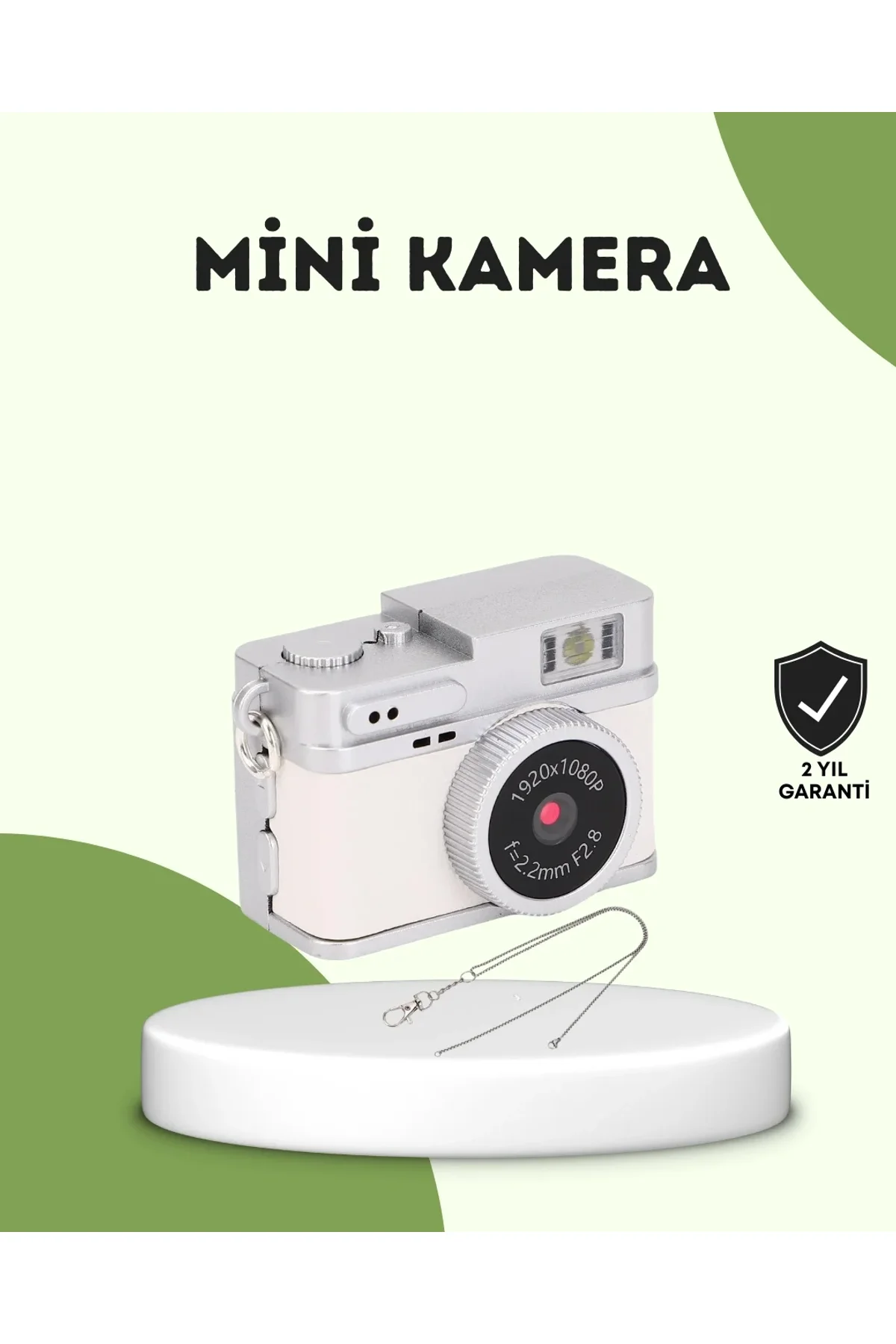 Mini Hd Dijital Kamera 1080p Kordonlu Taşınabilir Retro Model - Just Cheap Store Görsel 2