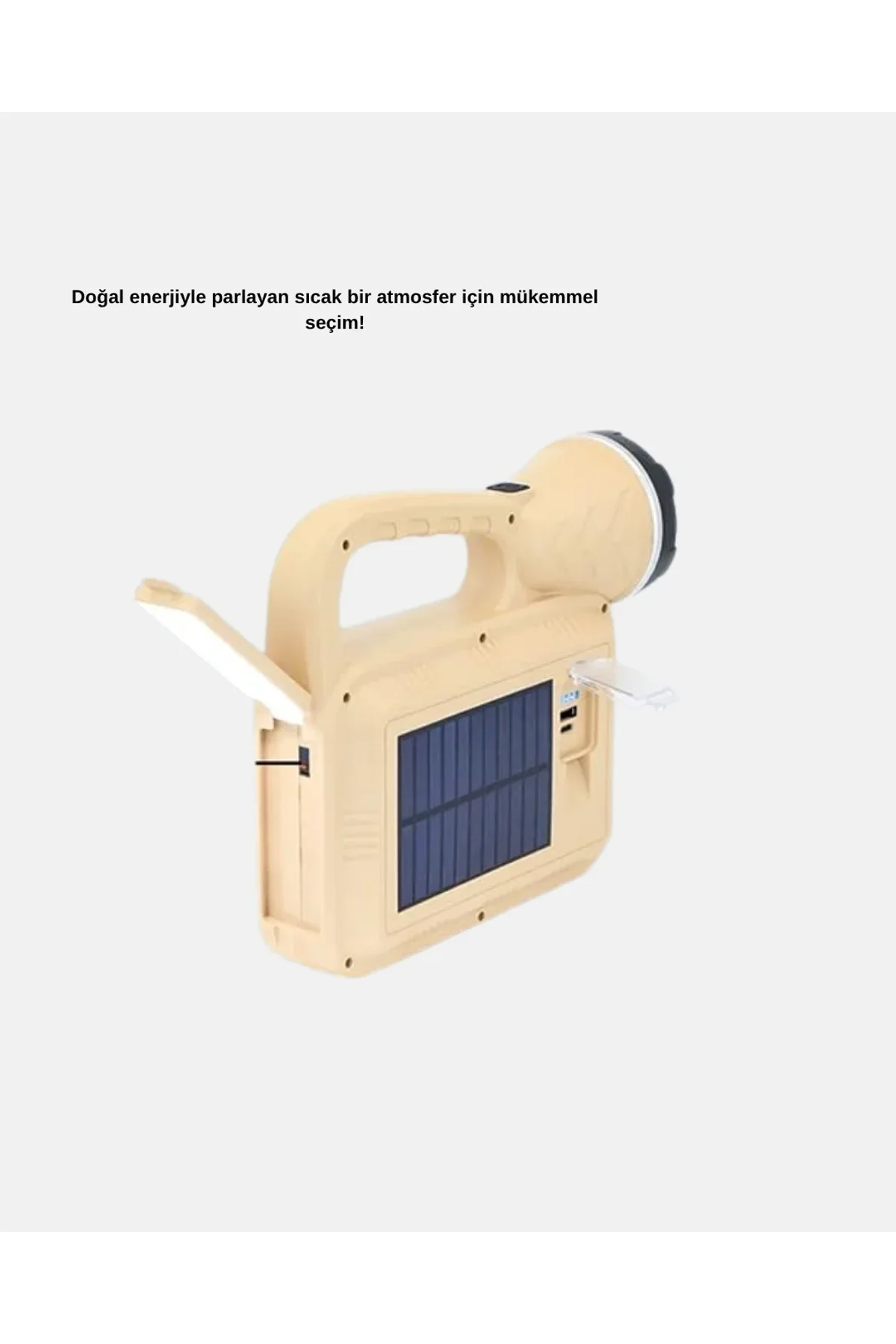 Güneş Enerjili Alev Efektli Lamba Cob Led Su Geçirmez Çok Fonksiyonlu - Just Cheap Store Görsel 4
