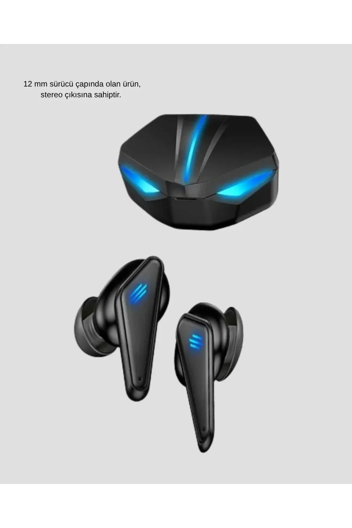 Bluetooth Kulaklık Tam Kablosuz Stereo Led Işıklı - Just Cheap Store Görsel 3