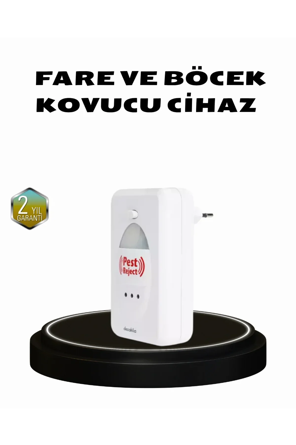 Ultrasonik Böcek Ve Fare Kovucu – Doğa Dostu, Sessiz Ve Etkili Savunma - Just Cheap Store Görsel 2