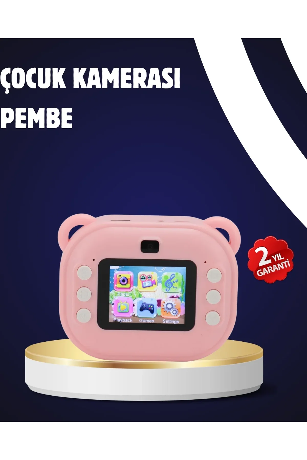 Termal Baskılı Şipşak Kamera – 1080p Hd, 24mp, Çift Lensli Ve Müzik Oynatıcılı - Just Cheap Store Görsel 2