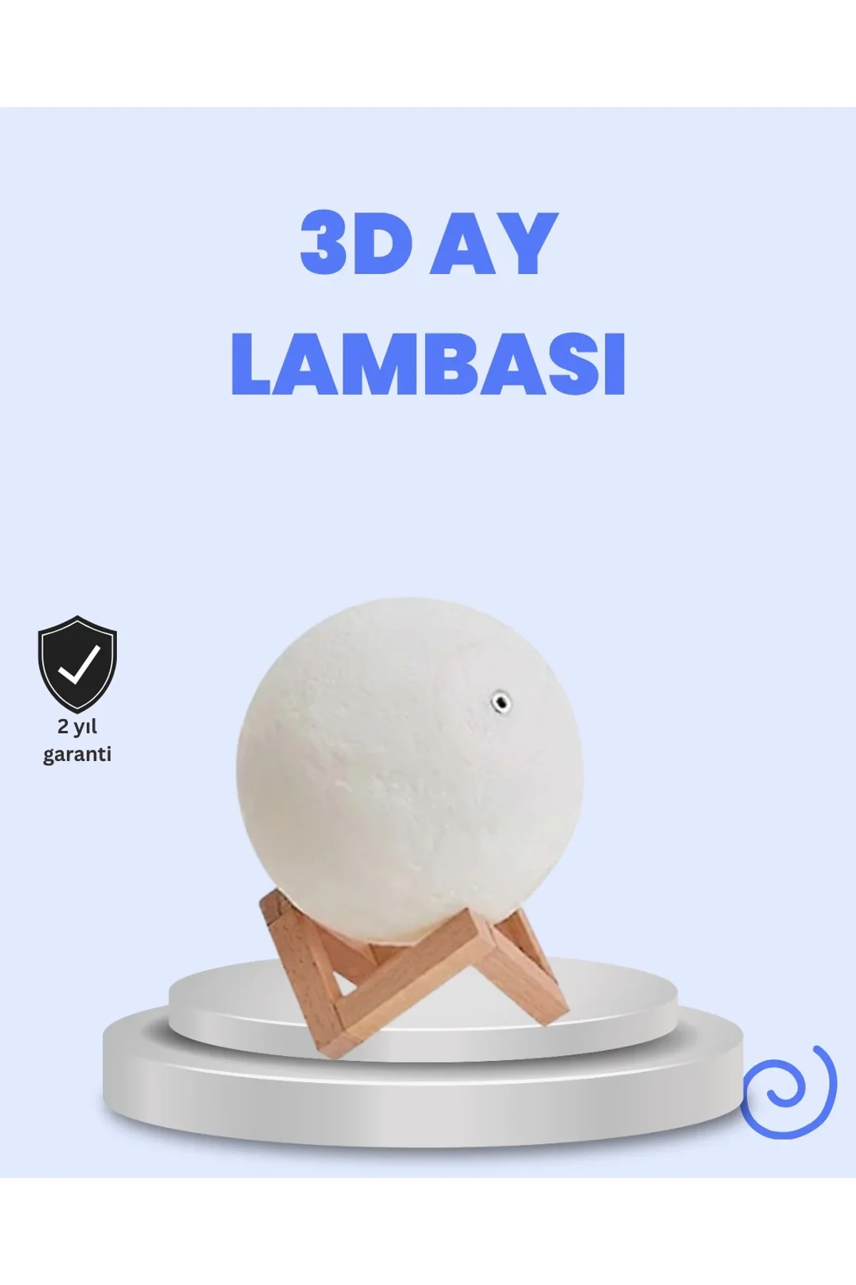 Rgb Modlu 16 Renkli Ay Gece Lambası 3d Baskı - Just Cheap Store Görsel 2