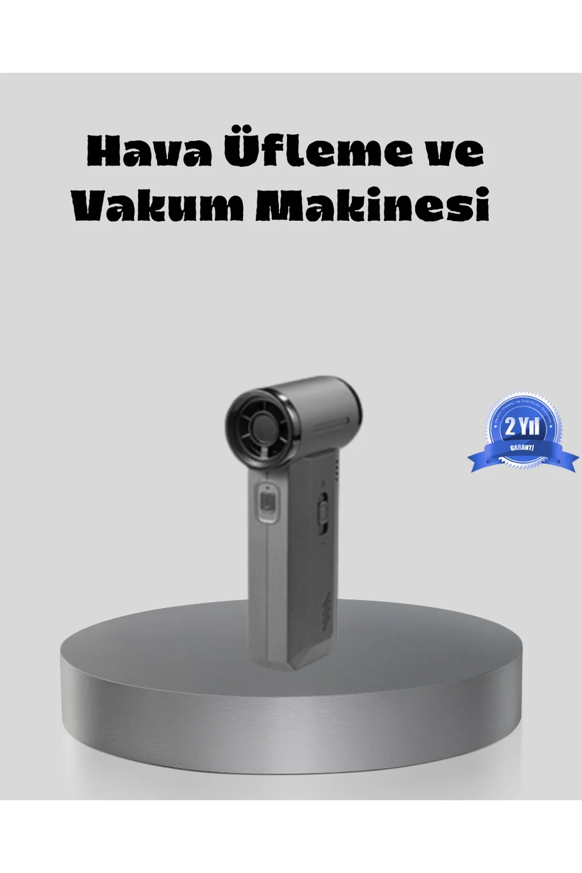 Şarjlı 130000 Rpm Hava Üflemeli Ve Vakumlu Araç Ev Temizlik Makinesi