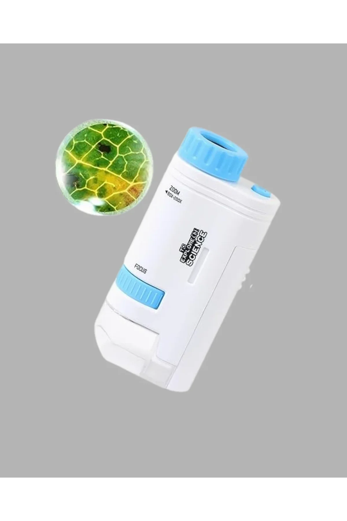 Led Işıklı Mikroskop 80x–200x Zoom Eğitici Bilim Seti Ve Taşınabilir - Just Cheap Store Görsel 3