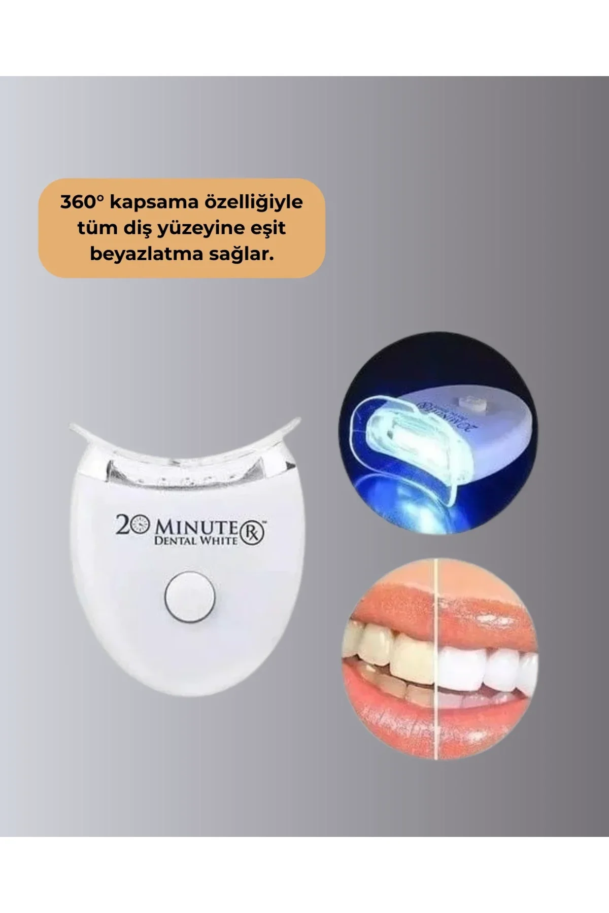 20 Dakikada Hızlı Etkili Diş Beyazlatıcı Cihaz - Just Cheap Store Görsel 4