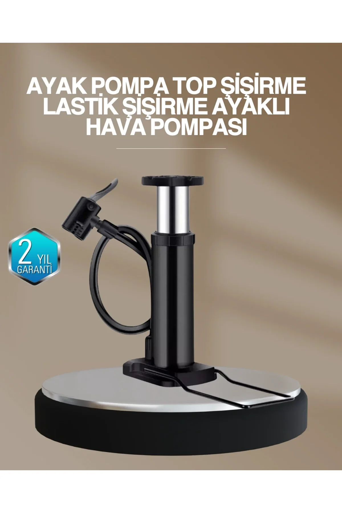 Extra Güçlü Ayak Pompası Otomobil Motosiklet Bisiklet Uyumlu