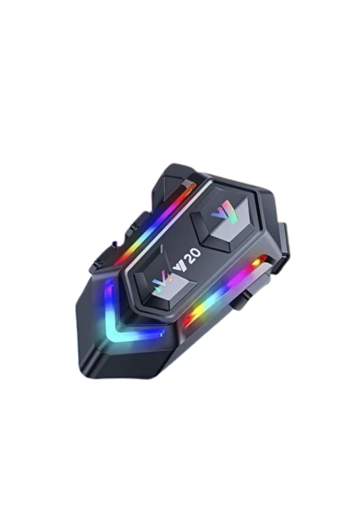 Yeni Nesil Bluetooth 5.3 Motosiklet Intercom Rgb Işıklı 1000m Mesafeli - Just Cheap Store Görsel 5