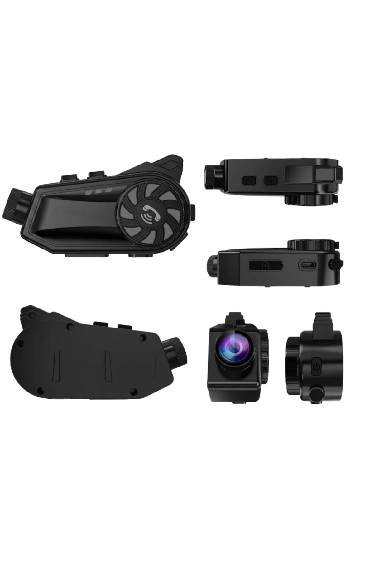 Motosiklet Kamera Seti Geniş Açılı Lens Ve Mobil Uygulama Destekli - Just Cheap Store Görsel 4