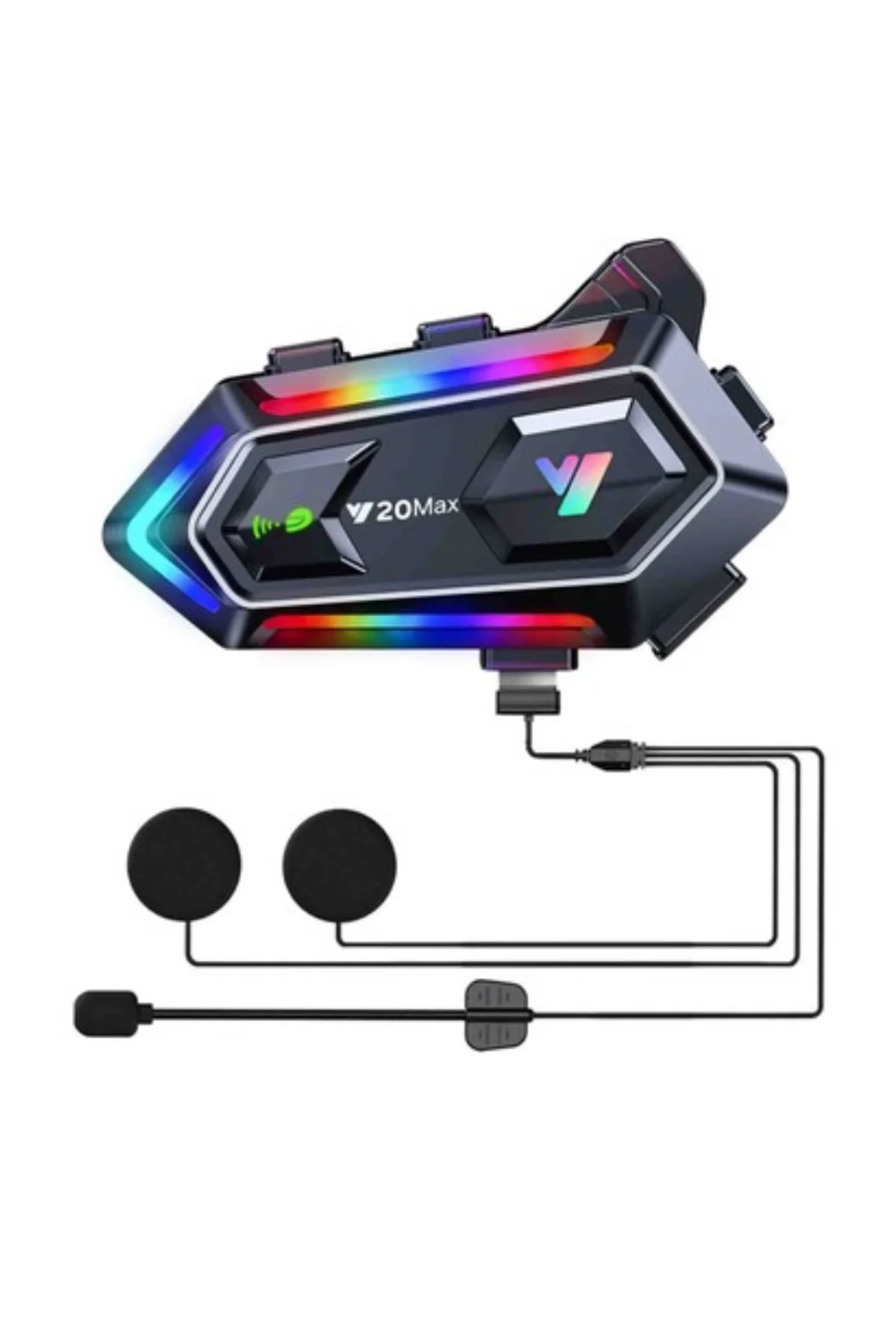Gürültü Engelleyici Motosiklet Kask Intercom Uzun Pil Ömürlü Tasarım - Just Cheap Store Görsel 2