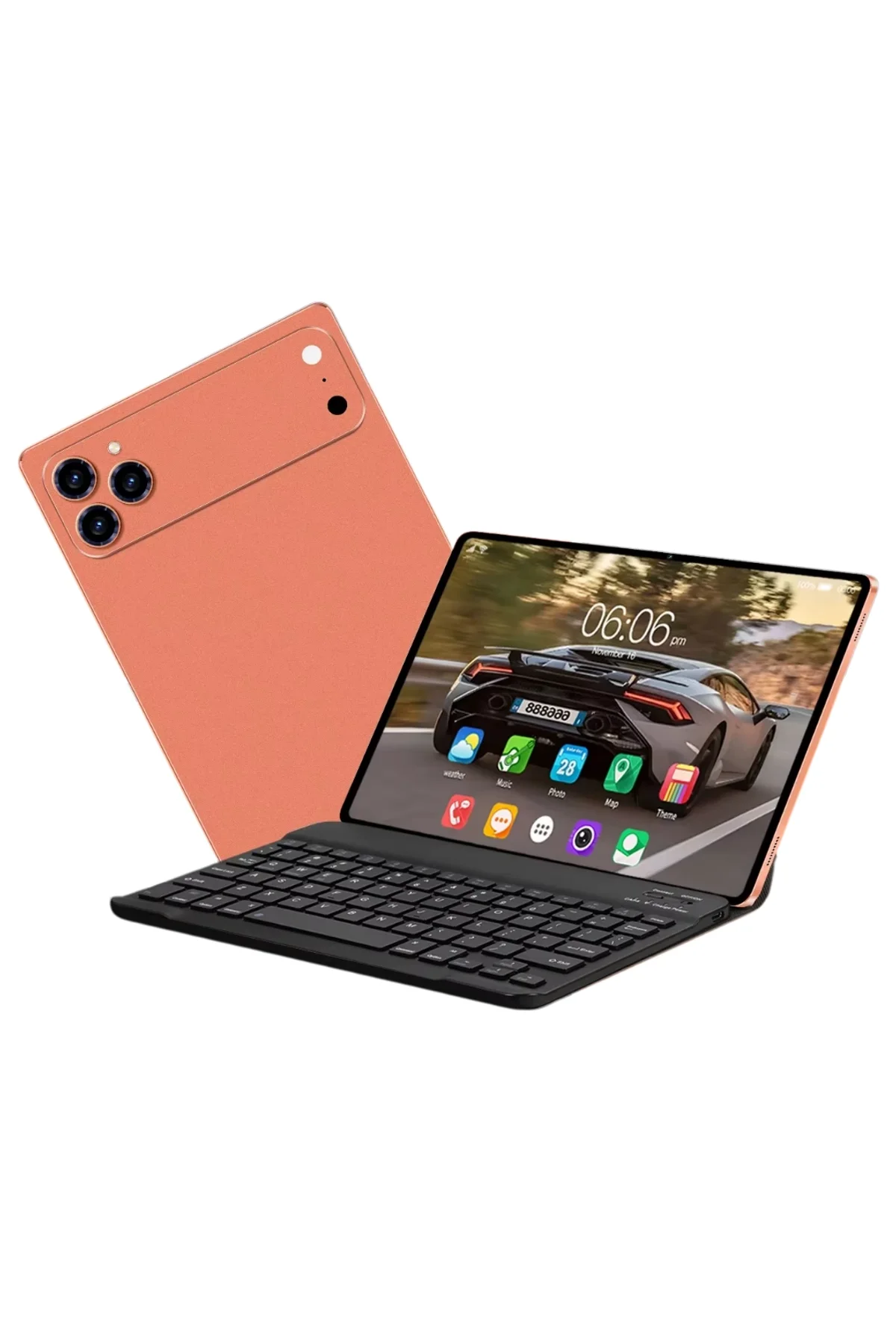 Android Tablet Klavyeli Set Stylus Kalem Kılıf Cam Dahil - Just Cheap Store Görsel 3