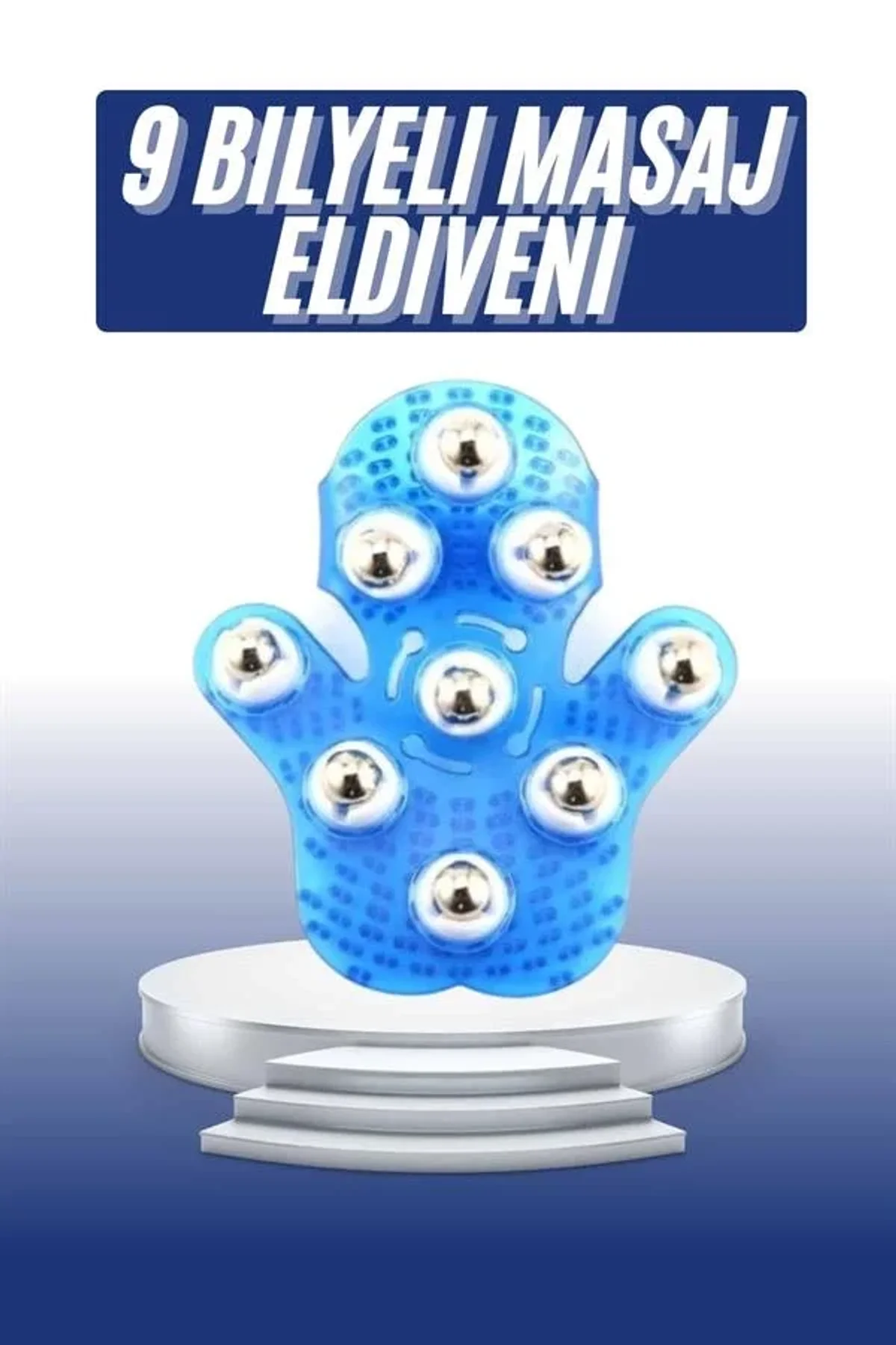 Masaj Aleti El Şeklinde Omuz Bacak Bilyeli Masaj Eldiveni El Şekilli - Just Cheap Store Görsel 2