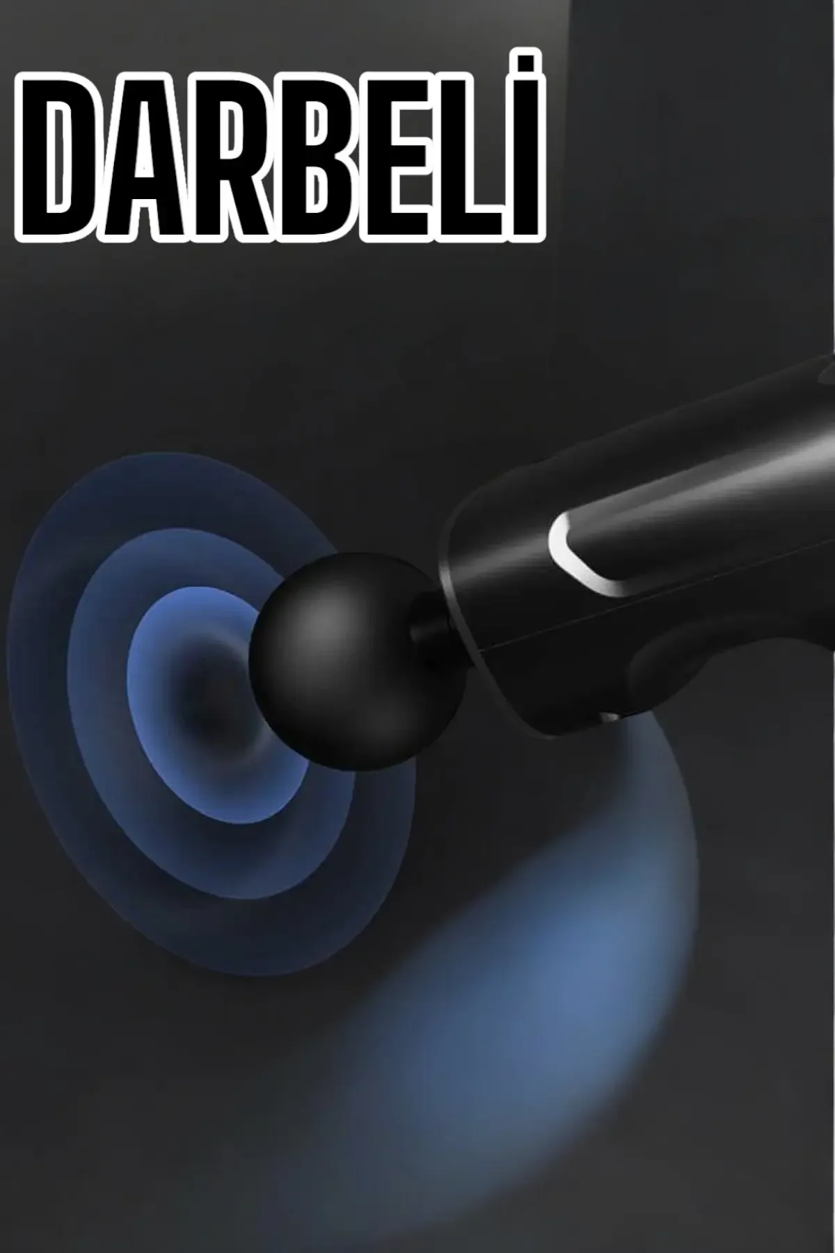 4 Başlıklı Darbeli Şarjlı Masaj Aleti Tabancası Kablosuz - Just Cheap Store Görsel 4