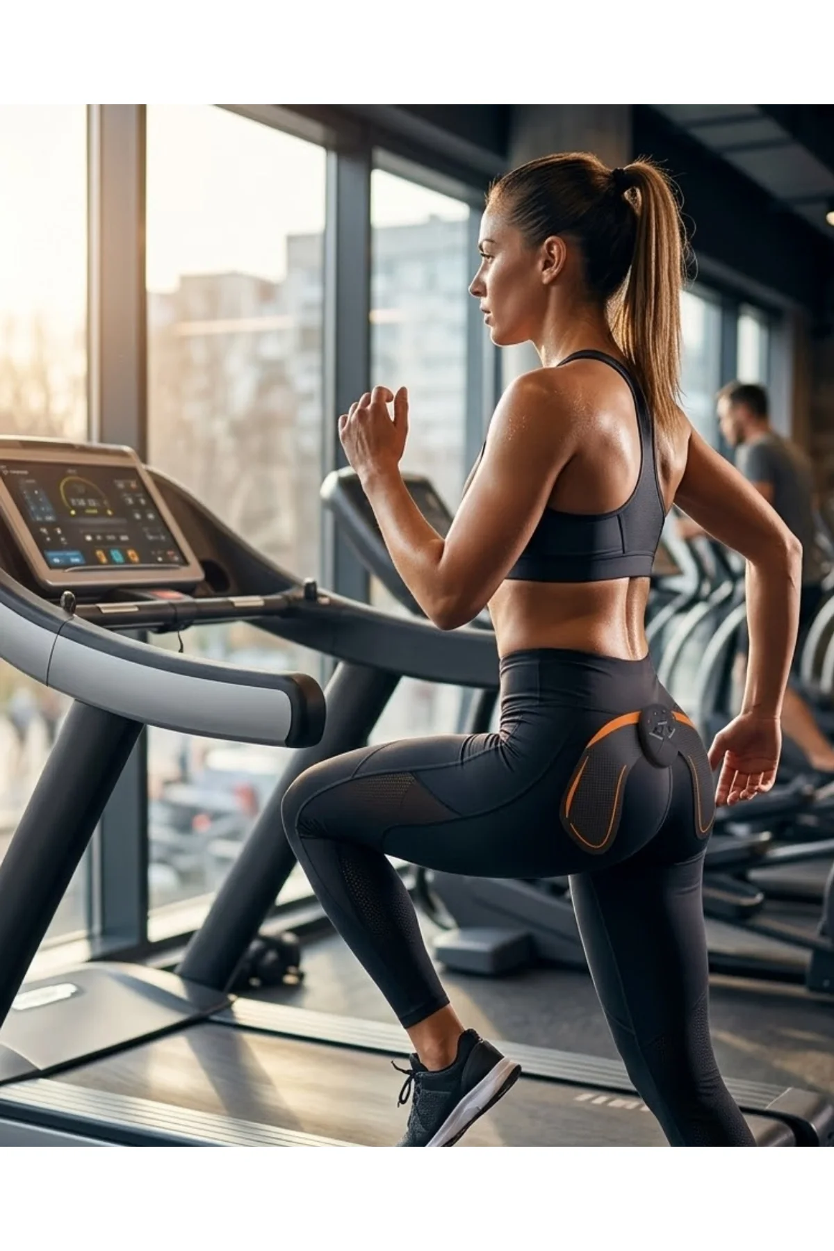 Kas Geliştirici Ems Kalça Egzersiz Cihazı Kablosuz Pratik Spor Aleti