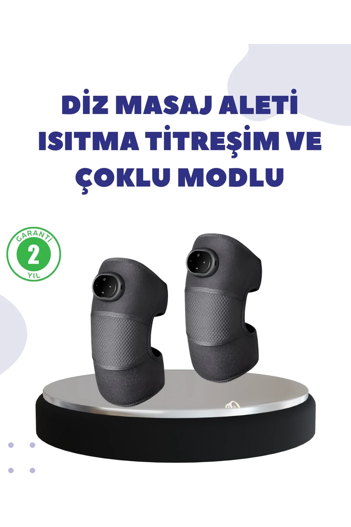 Diz Ve Dirsek İçin Isıtmalı Masaj Dizlik Aparatı