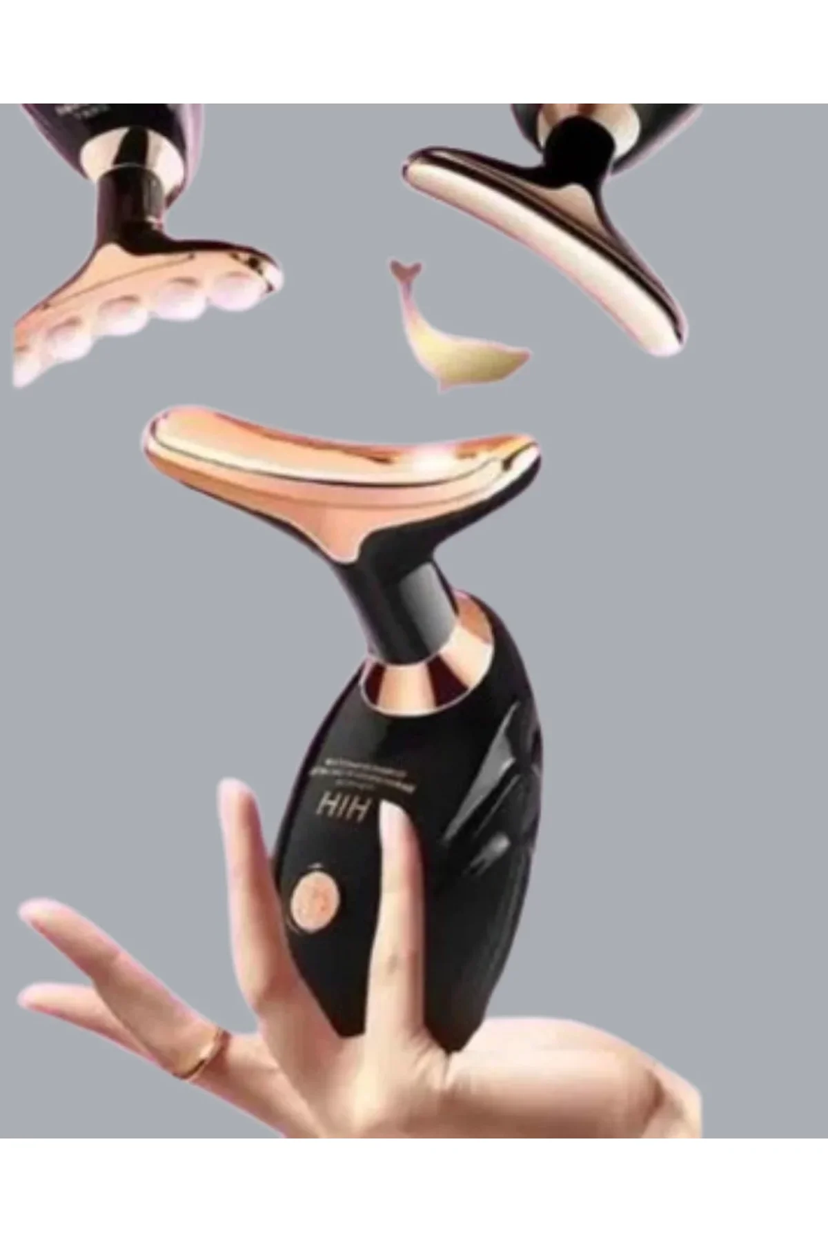 Kırışıklık Karşıtı Ultrasonik Titreşimli Yüz Masaj Aleti - Just Cheap Store Görsel 5