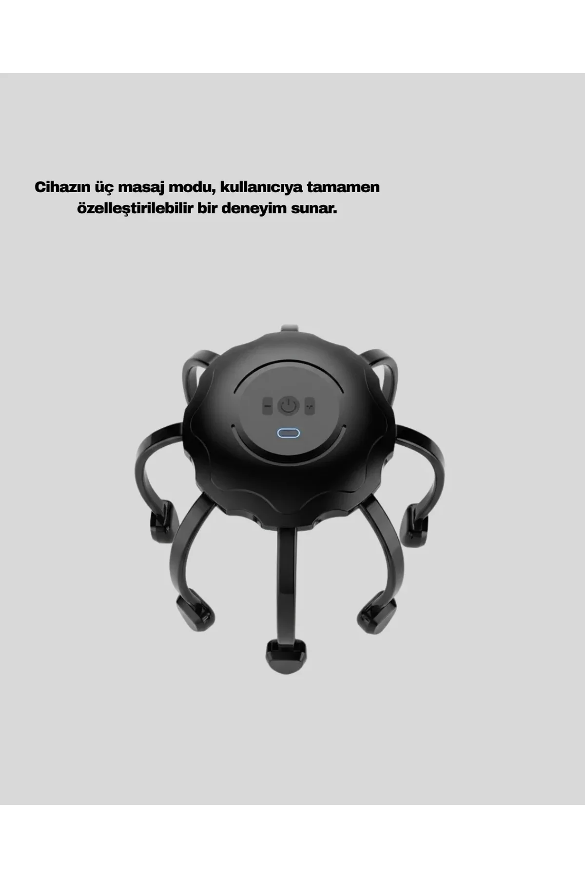 Çok Noktalı Elektrikli Kafa Masaj Cihazı 3 Modlu Rahatlatıcı Masaj - Just Cheap Store Görsel 4