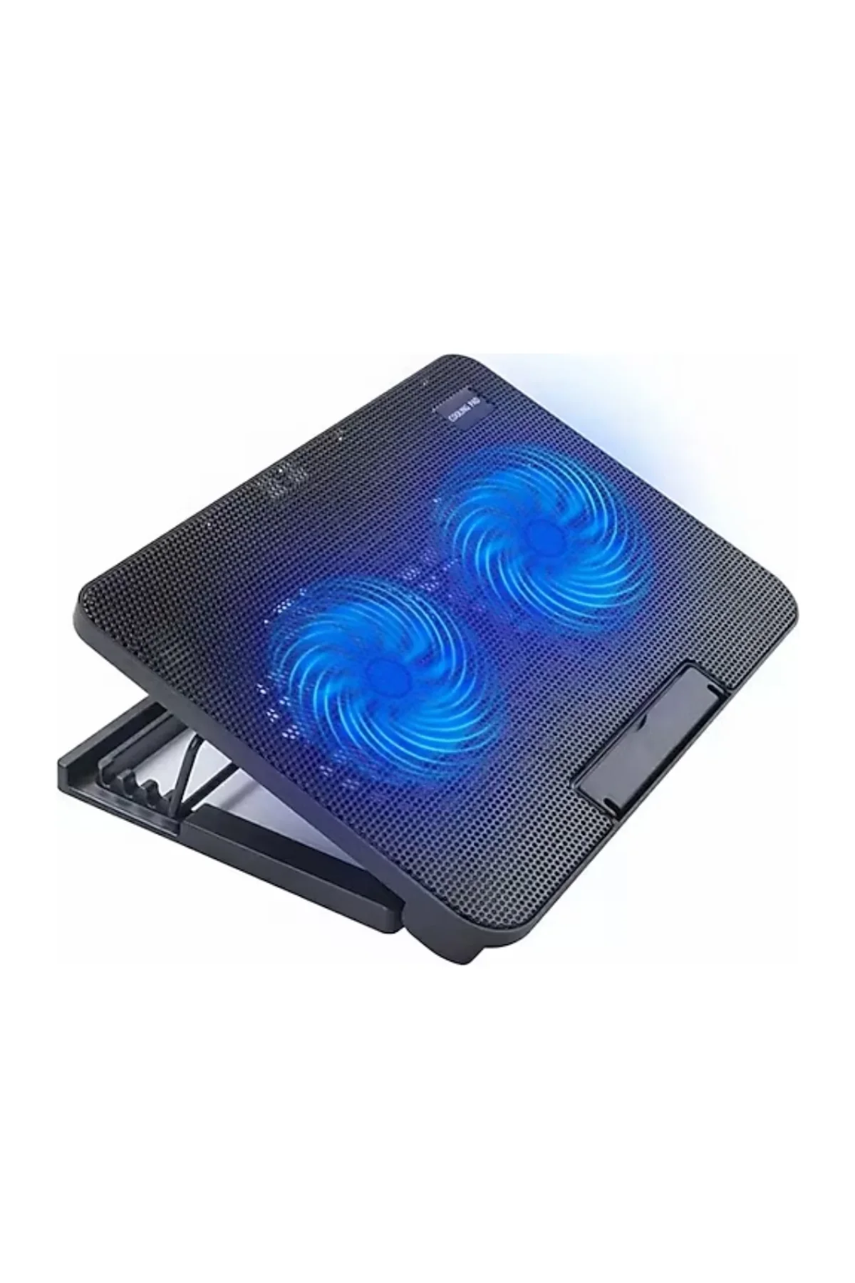 Çift Fanlı Laptop Soğutucu Stand 17 İnç Uyumlu 8 Kademeli Ayarlı Usb Girişli - Just Cheap Store Görsel 3